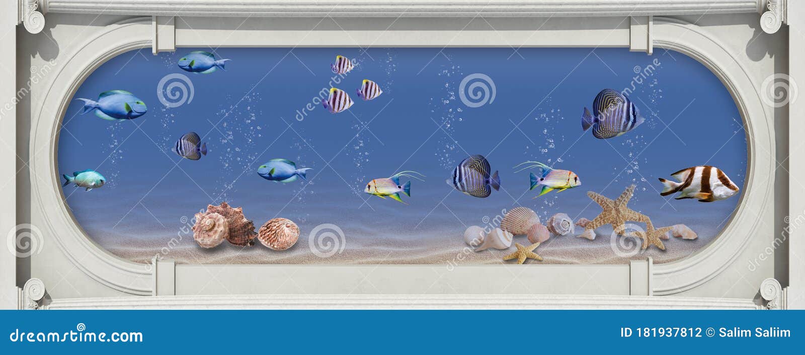 3d Aquarium Wallpaper For Walls Image Num 44
