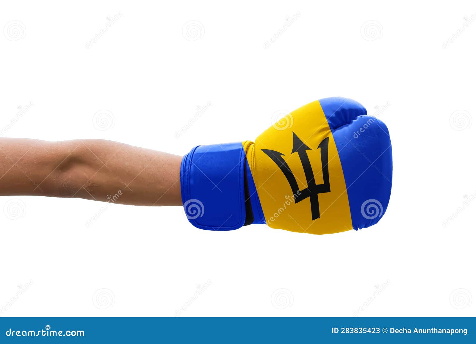3D Flag on boxing gloves stock image. Image of texture 283835423