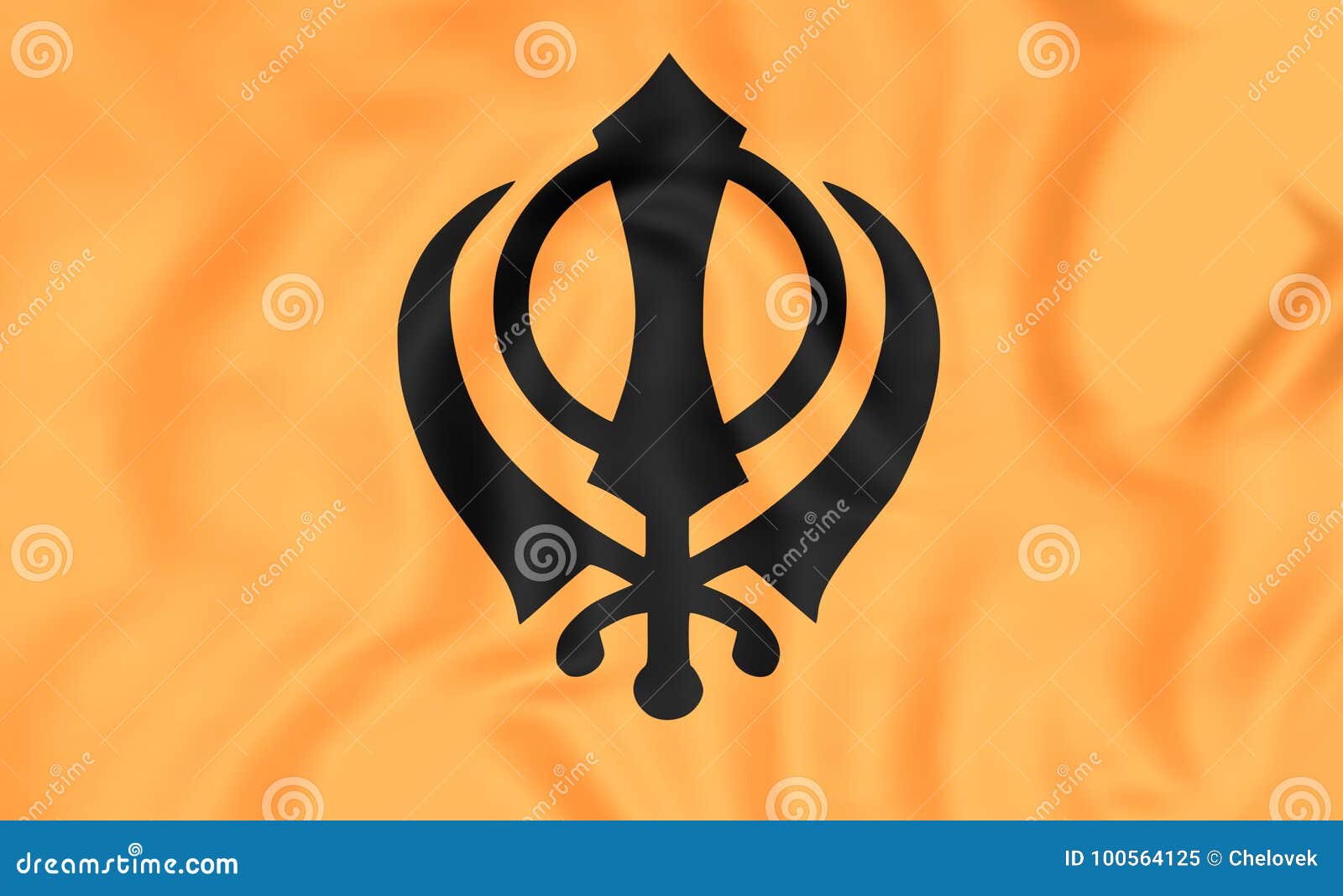 Khanda tattoo Cut Out Stock Images & Pictures - Alamy