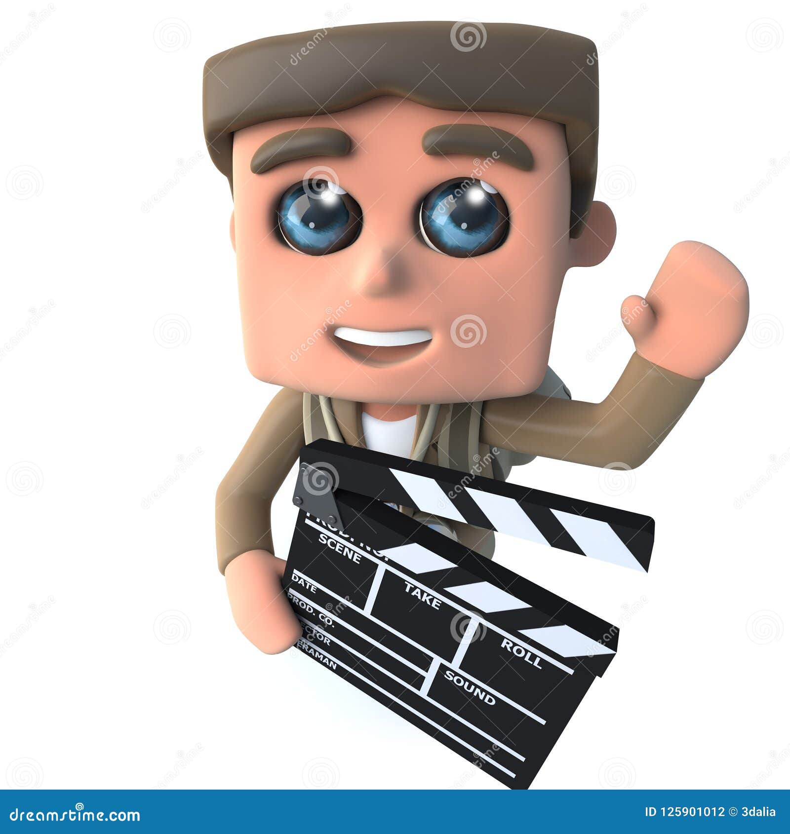 3d Funny Cartoon Hiker Adventurer Character Holding a Movie Makers Film Slate Clapperboard Stock Illustration - Illustration of character, background: 125901012 3d Funny Cartoon Hiker Adventurer Character Holding a Movie Makers Film Slate Clapperboard Stock Illustration - Illustration of character, background: 125901012