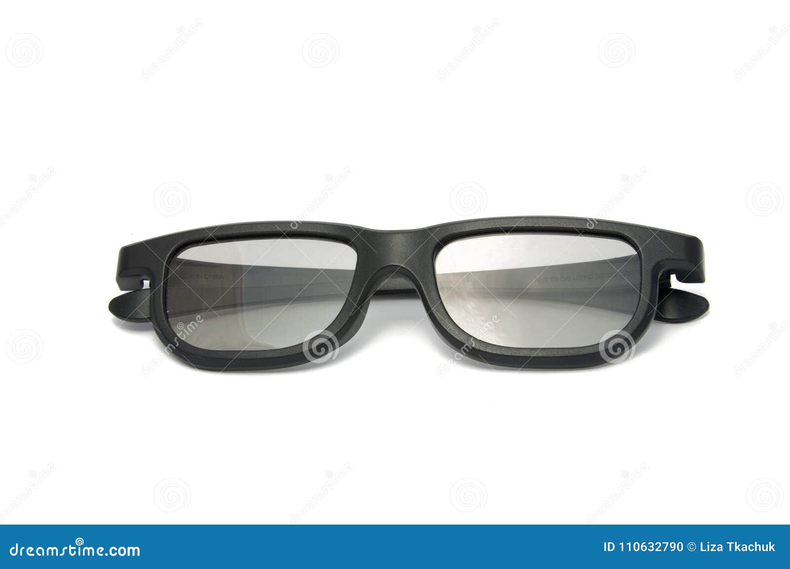 3d Glasses for Cinema Isolated Stock Photo - Image of eyesight ...