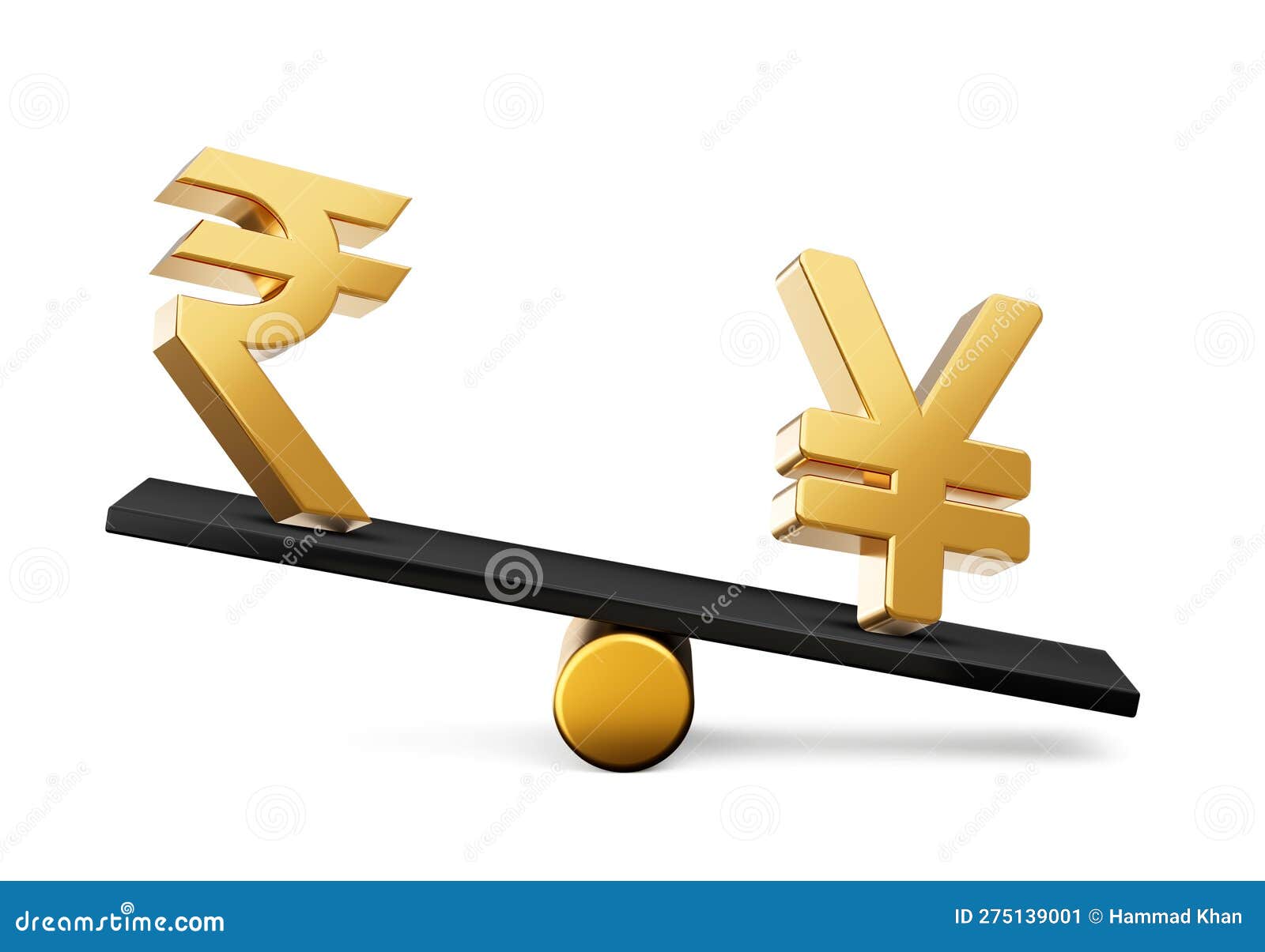 3d Golden Indian Rupees And Yen Symbol Icons With 3d Black Balance 3d-golden-indian-rupees-and-yen-symbol-icons-with-3d-black-balance