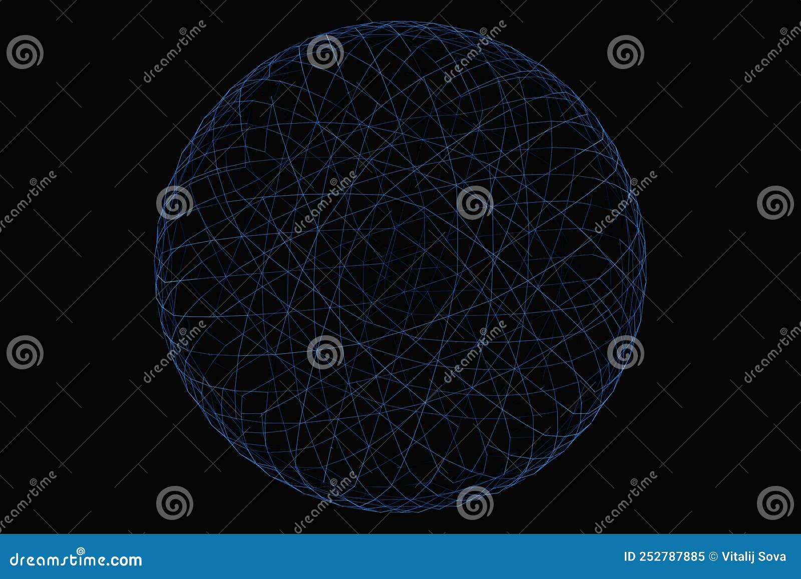 3d illustration stock illustration. Illustration of abstract - 252787885