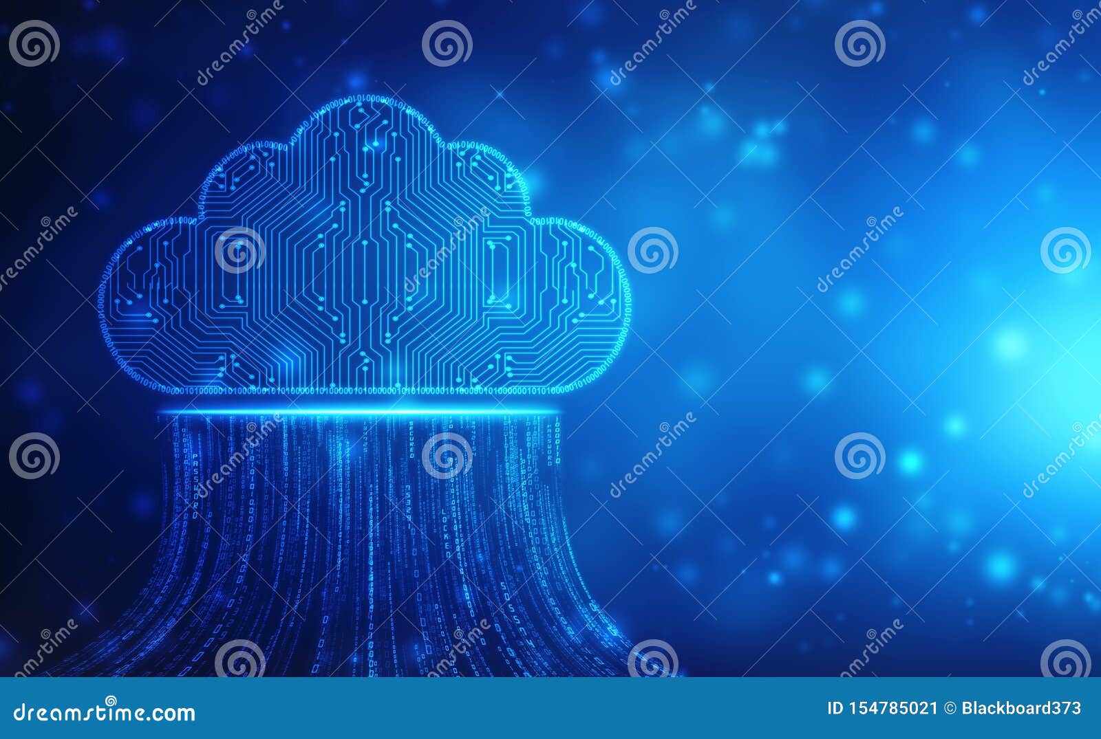 2d  of cloud computing, cloud computing and big data concept