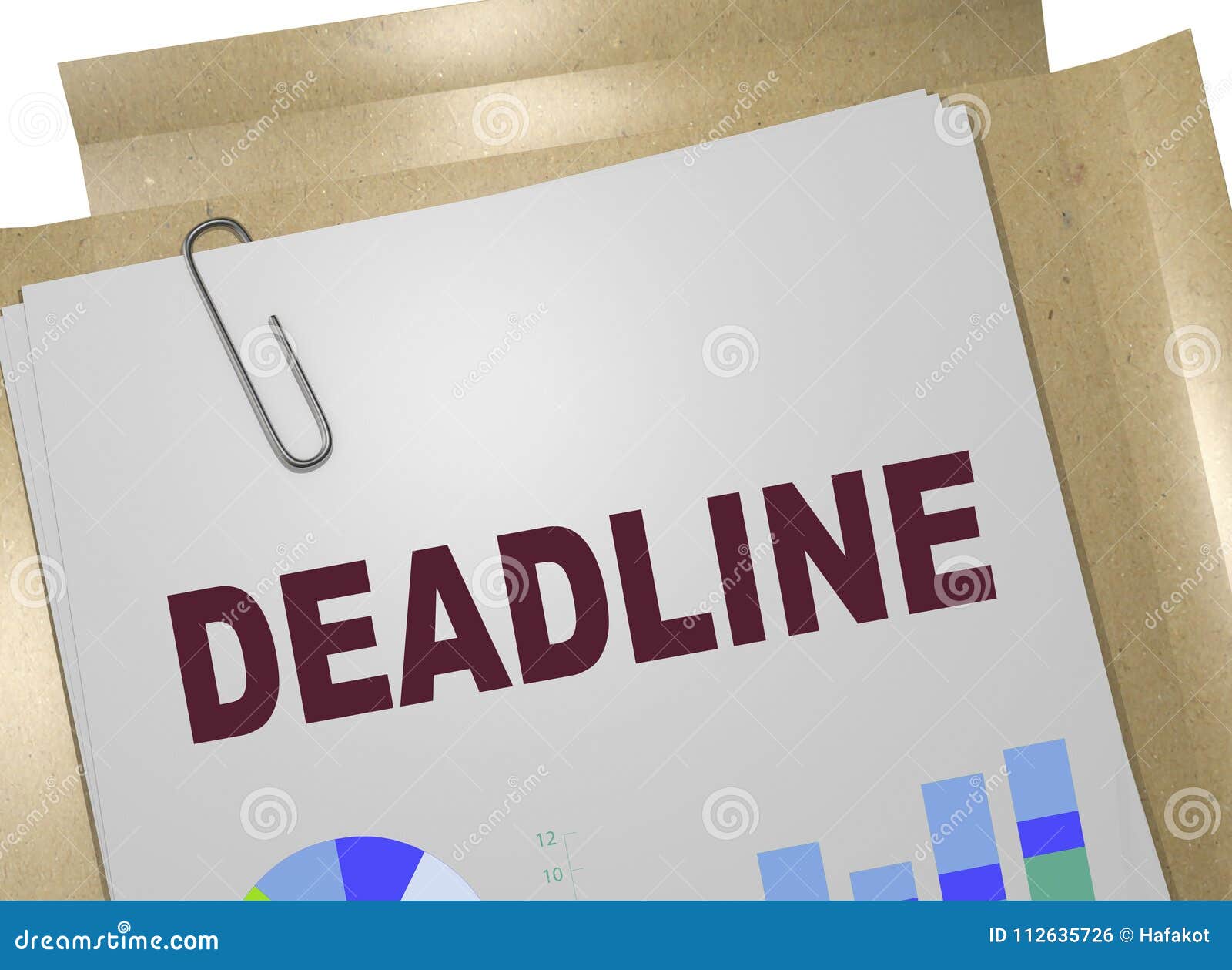 DEADLINE Management Concept Stock Illustration Illustration of
