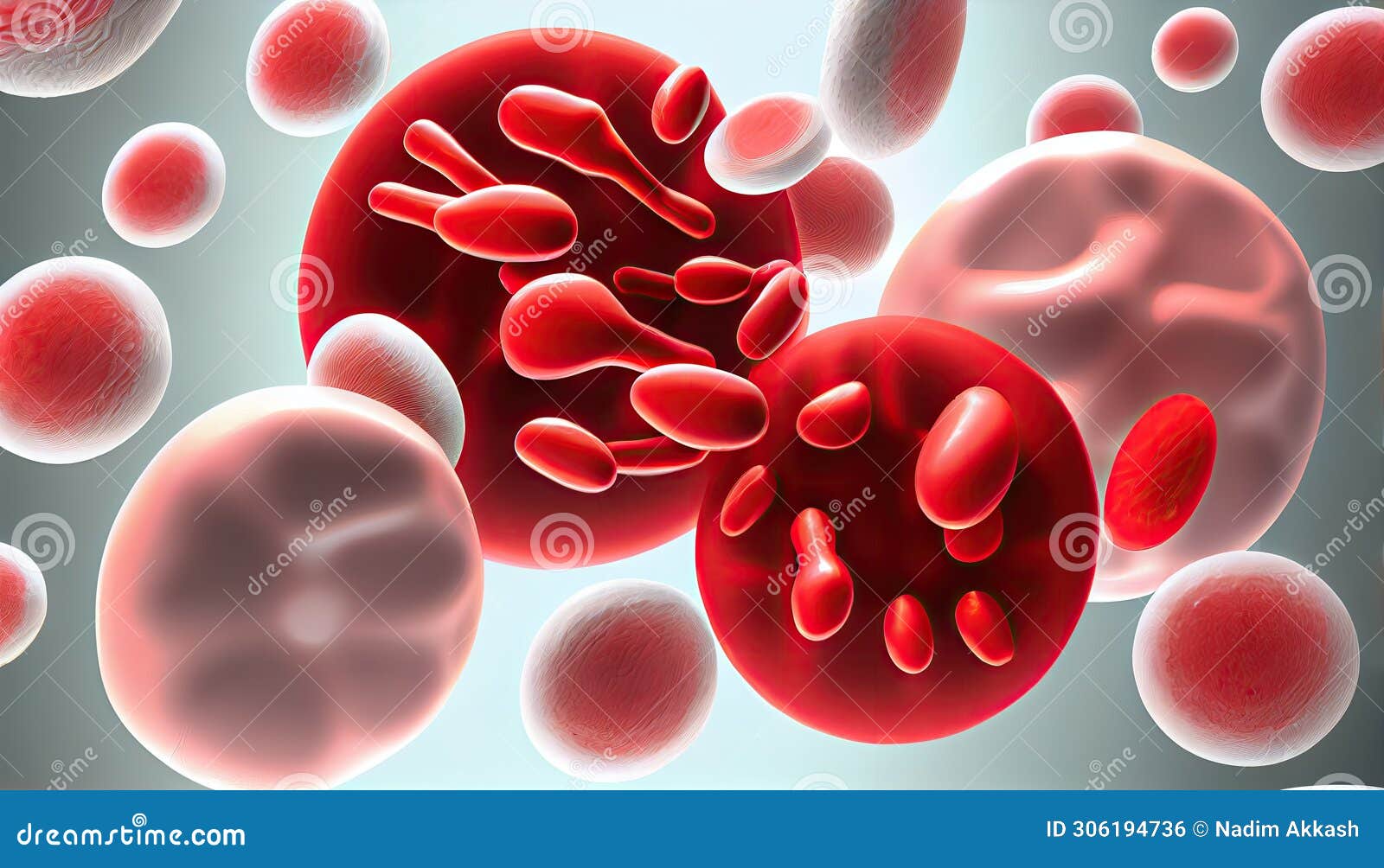 3d Illustration Human Red White Blood Cells System Microbiology Health ... Biology Diagrams