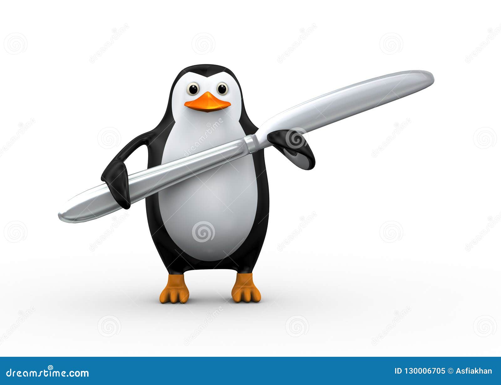 3d Penguin Holding Large Table Knife Stock Illustration - Illustration of table, tableknife: 130006705 3d Penguin Holding Large Table Knife Stock Illustration - Illustration of table, tableknife: 130006705