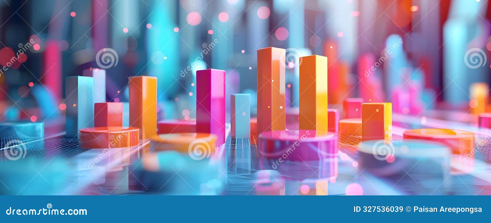 3d  of real-time data insights in marketing analytics