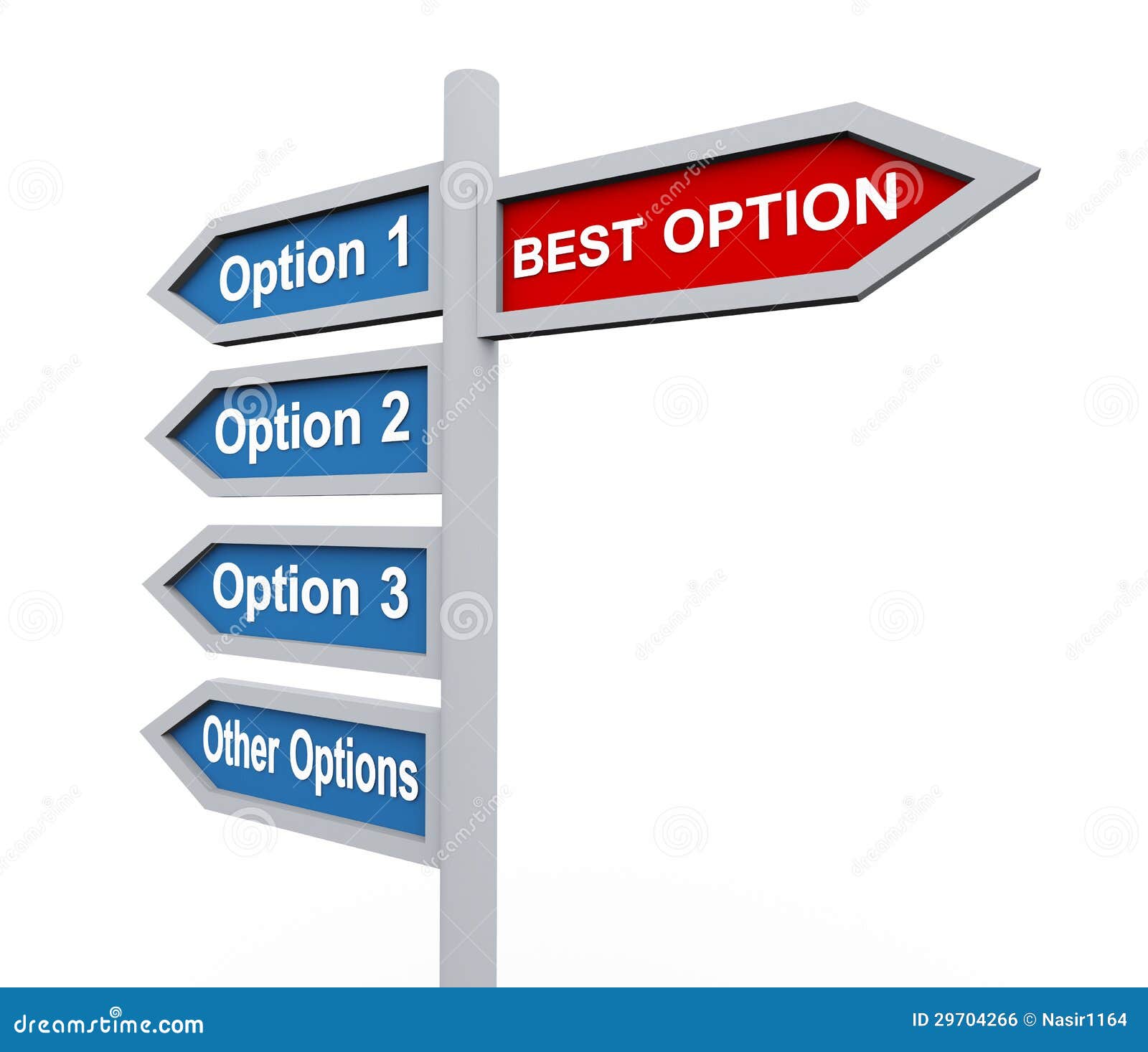 C choose the best option