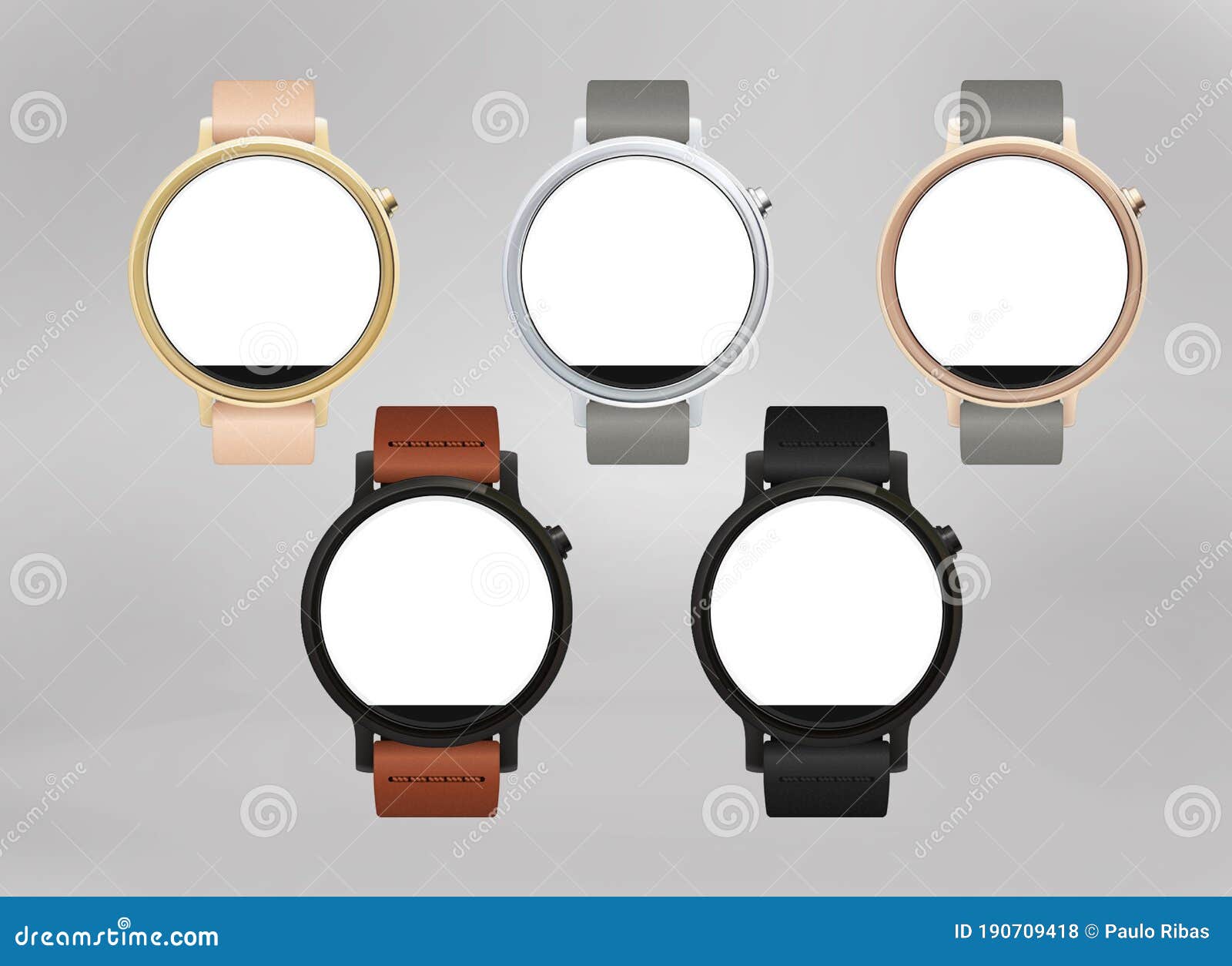 3d  of smart watch models