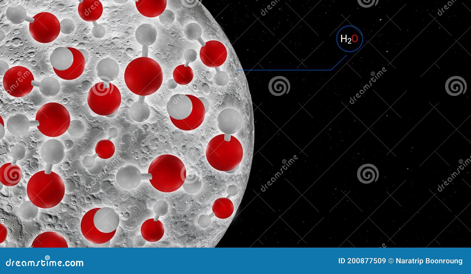 3d  sofia found water on the surface of the moon, surface rash of the moon contains large amounts of water or h2o