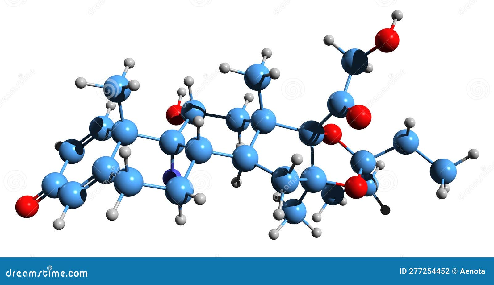 3d image of amcinafal skeletal formula