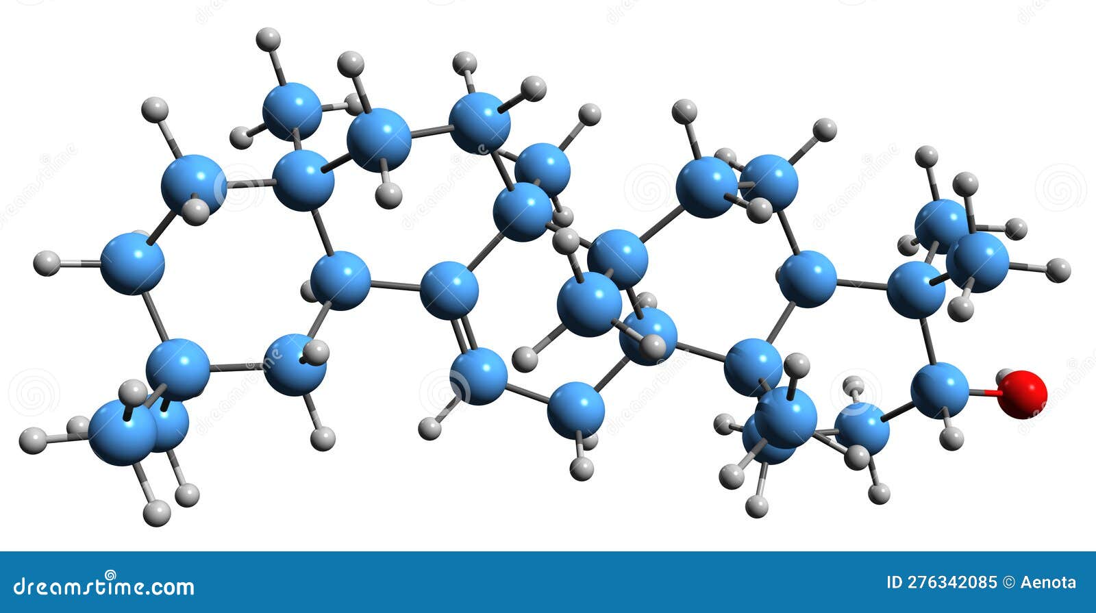 3d image of amyrin skeletal formula