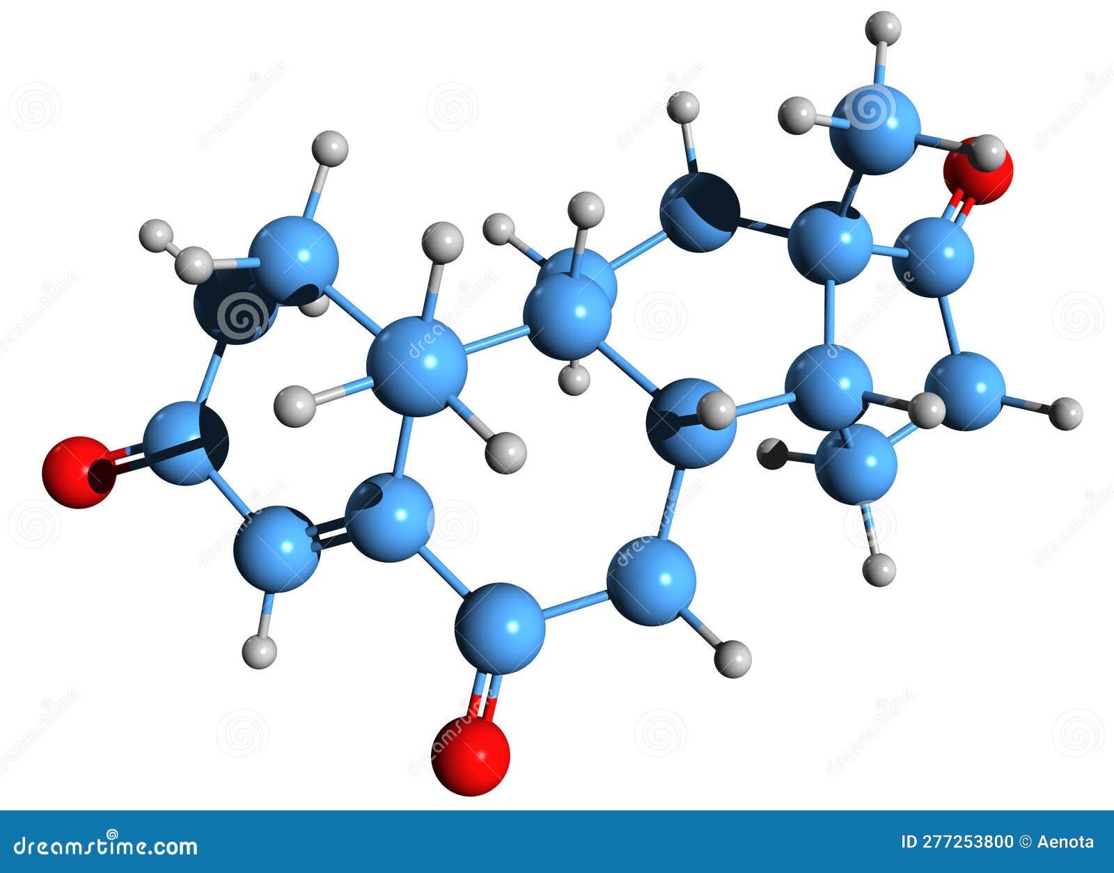 3d image of 4-androstene-3,6,17-trione skeletal formula