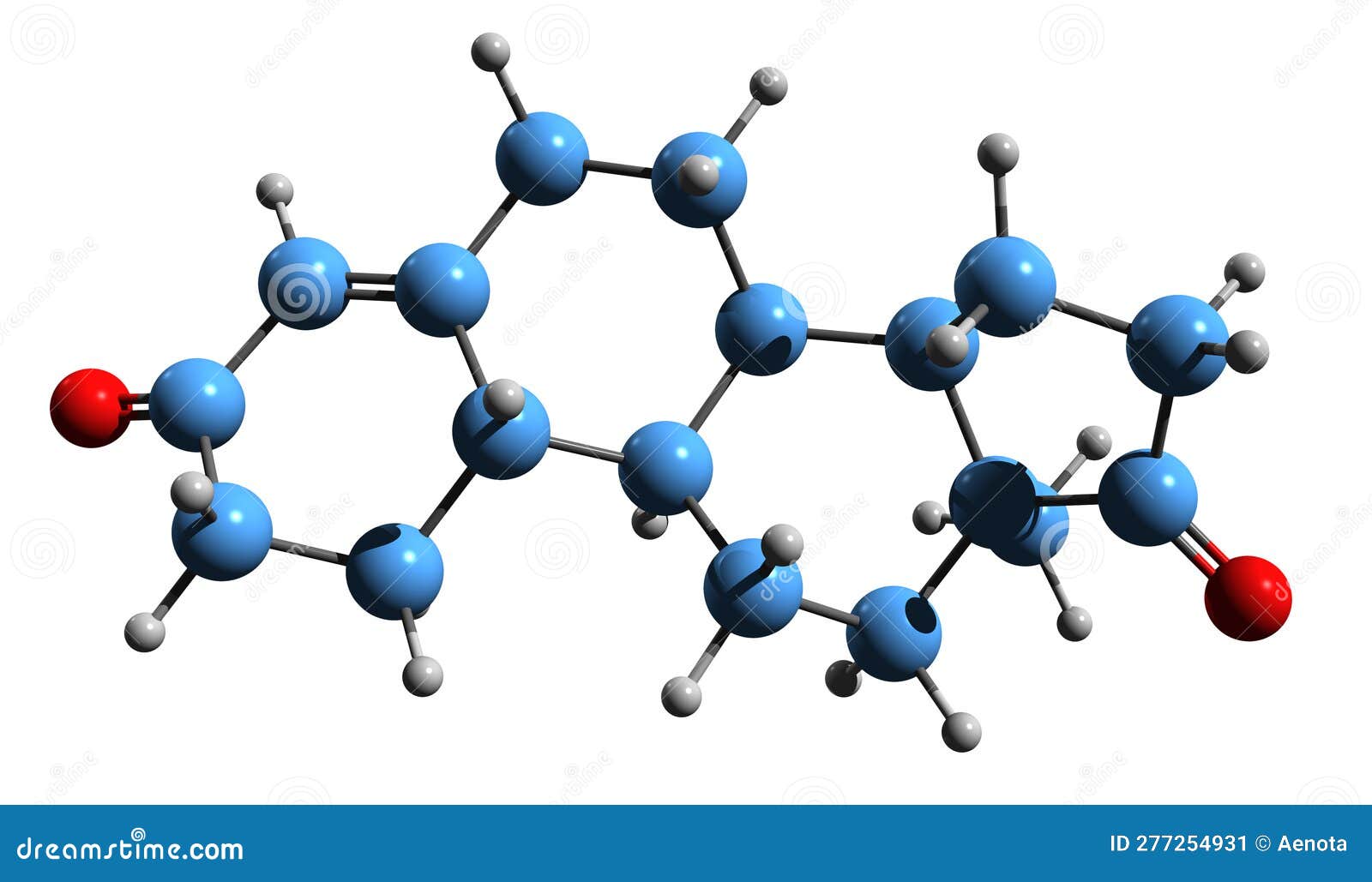 3d image of bolandione skeletal formula