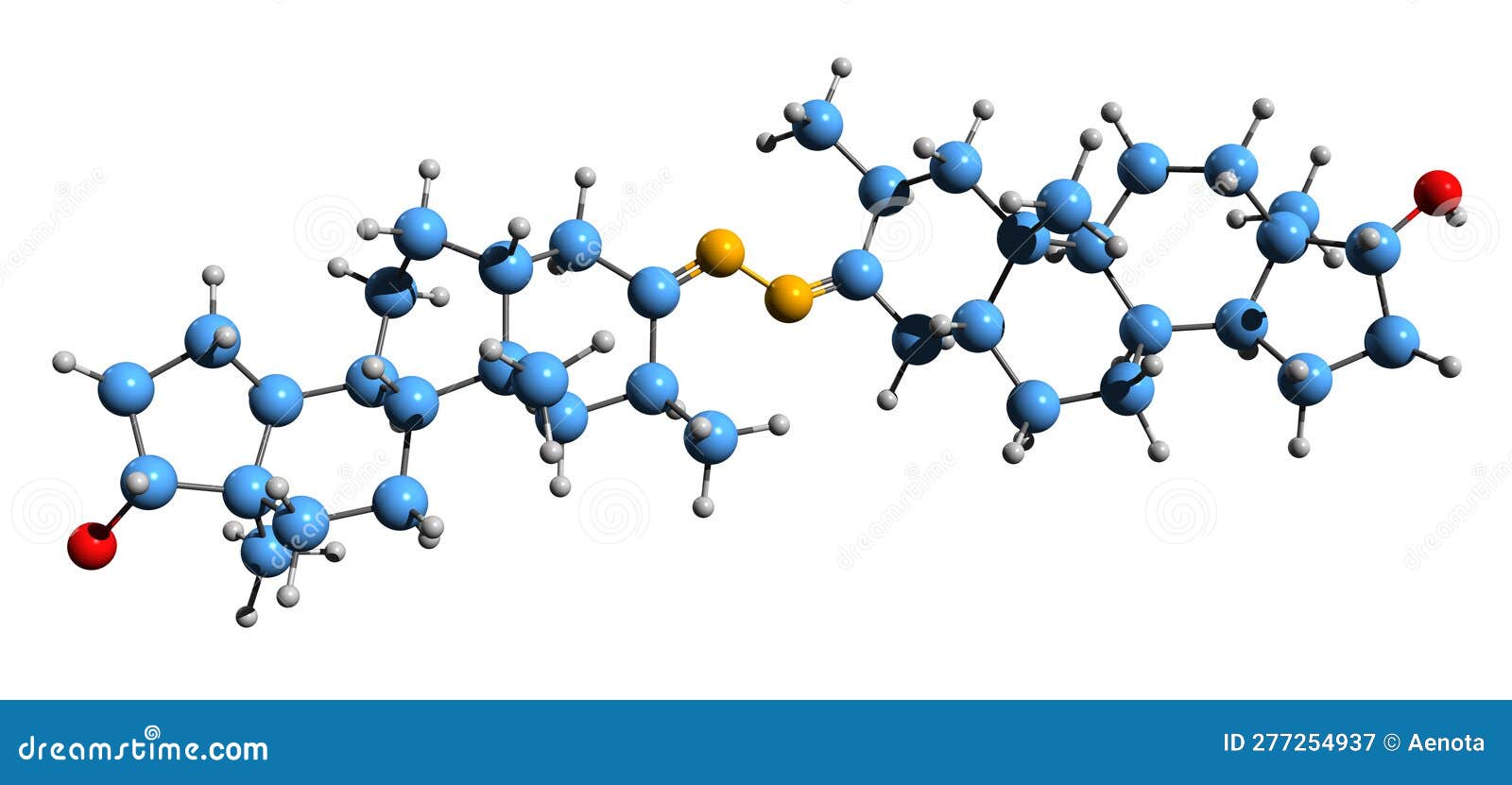3d image of bolazine skeletal formula