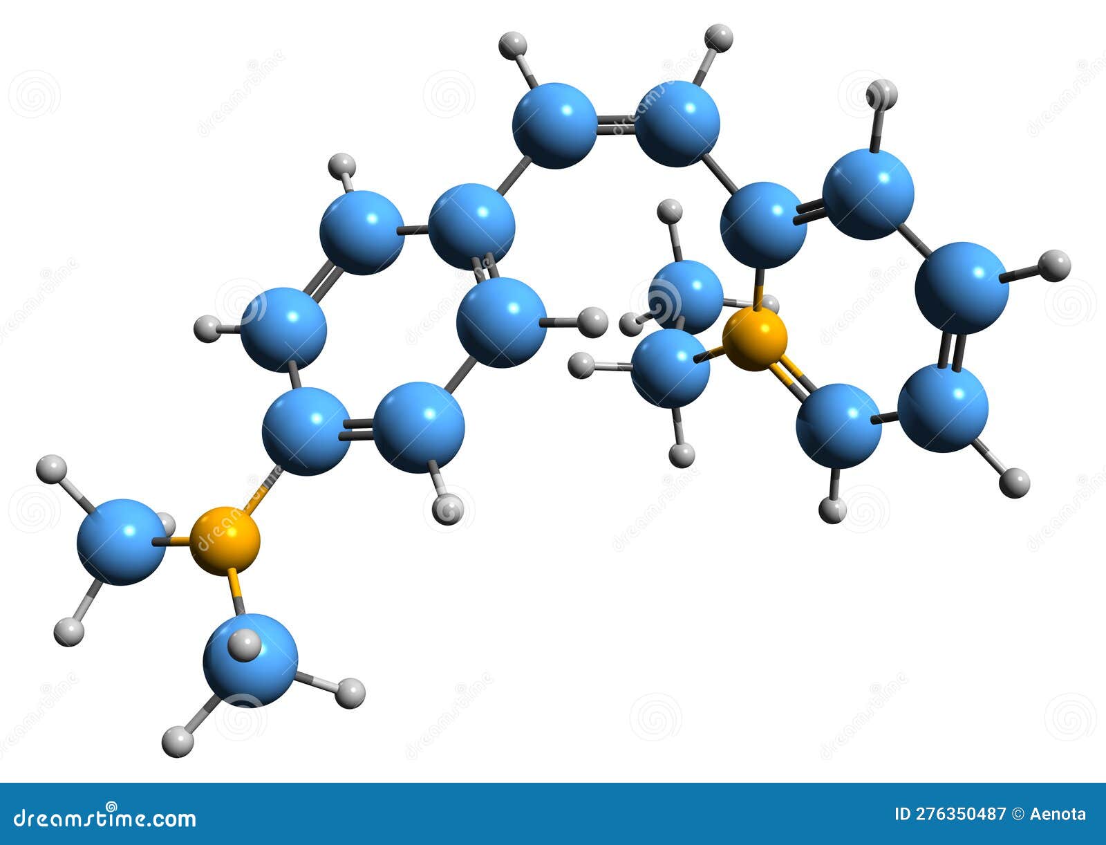 3d image of daspei skeletal formula