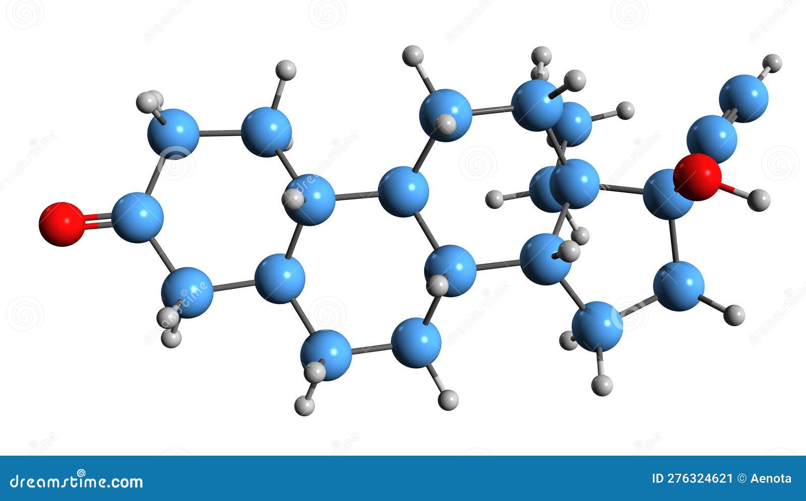 Levonorgestrel Progestin Molecule. It Is Synthetic Progestogen ...
