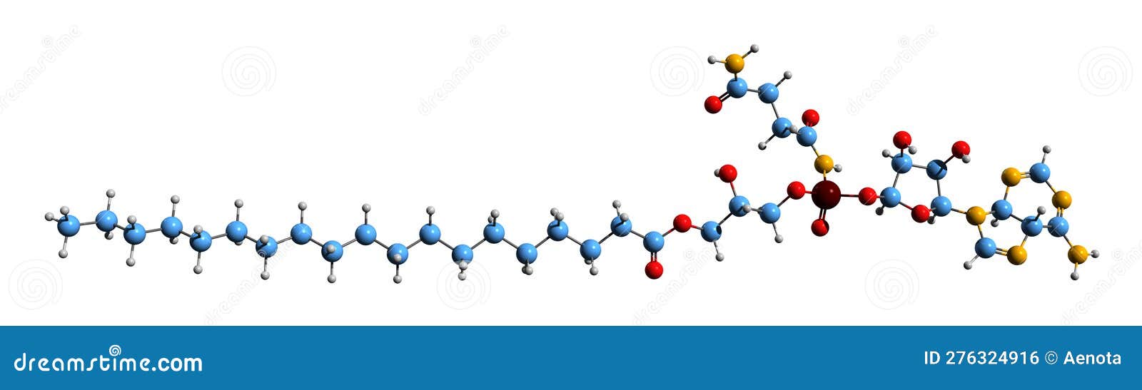 3d image of dinogunellin skeletal formula