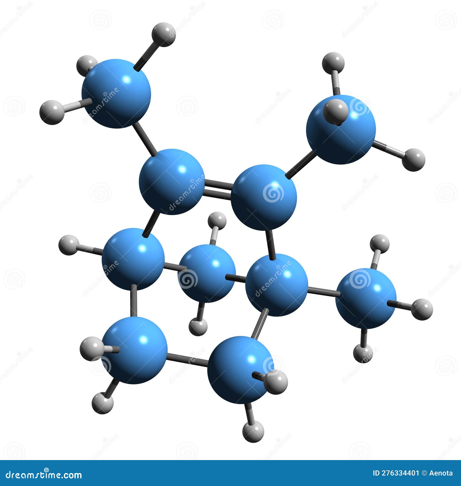 3d image of epsilon-fenchen skeletal formula