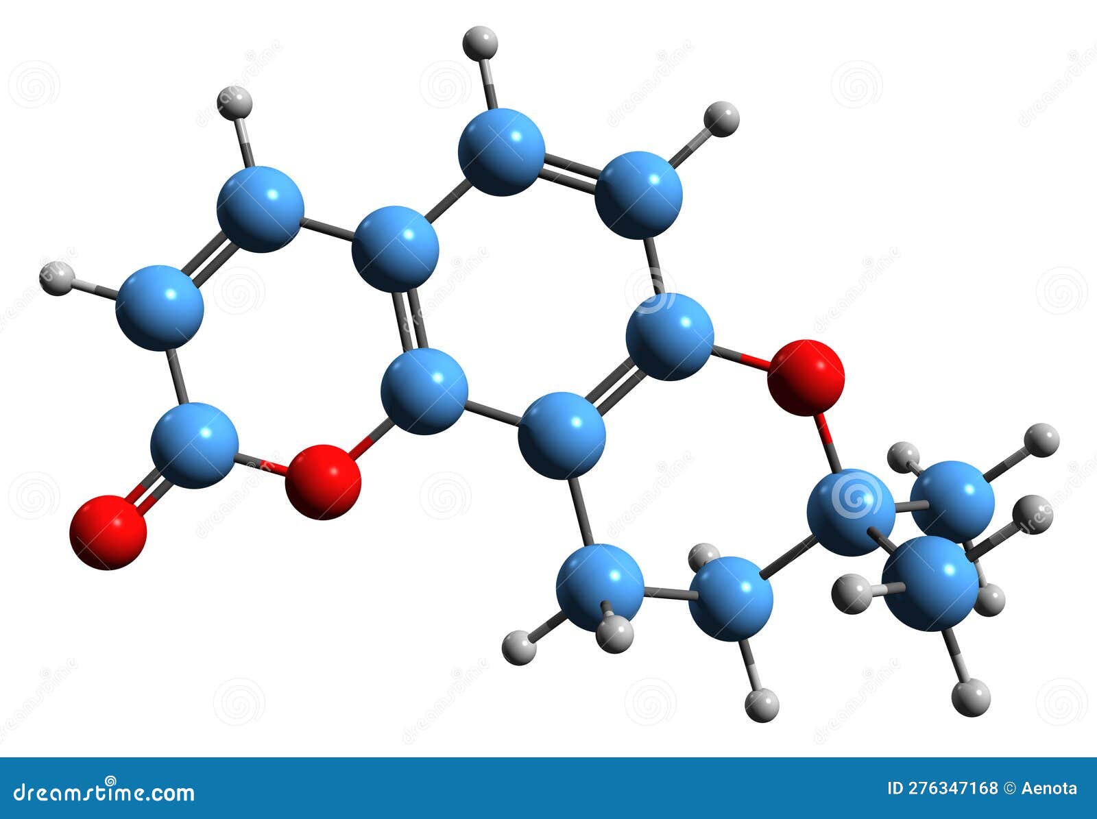 3d image of lomatin skeletal formula