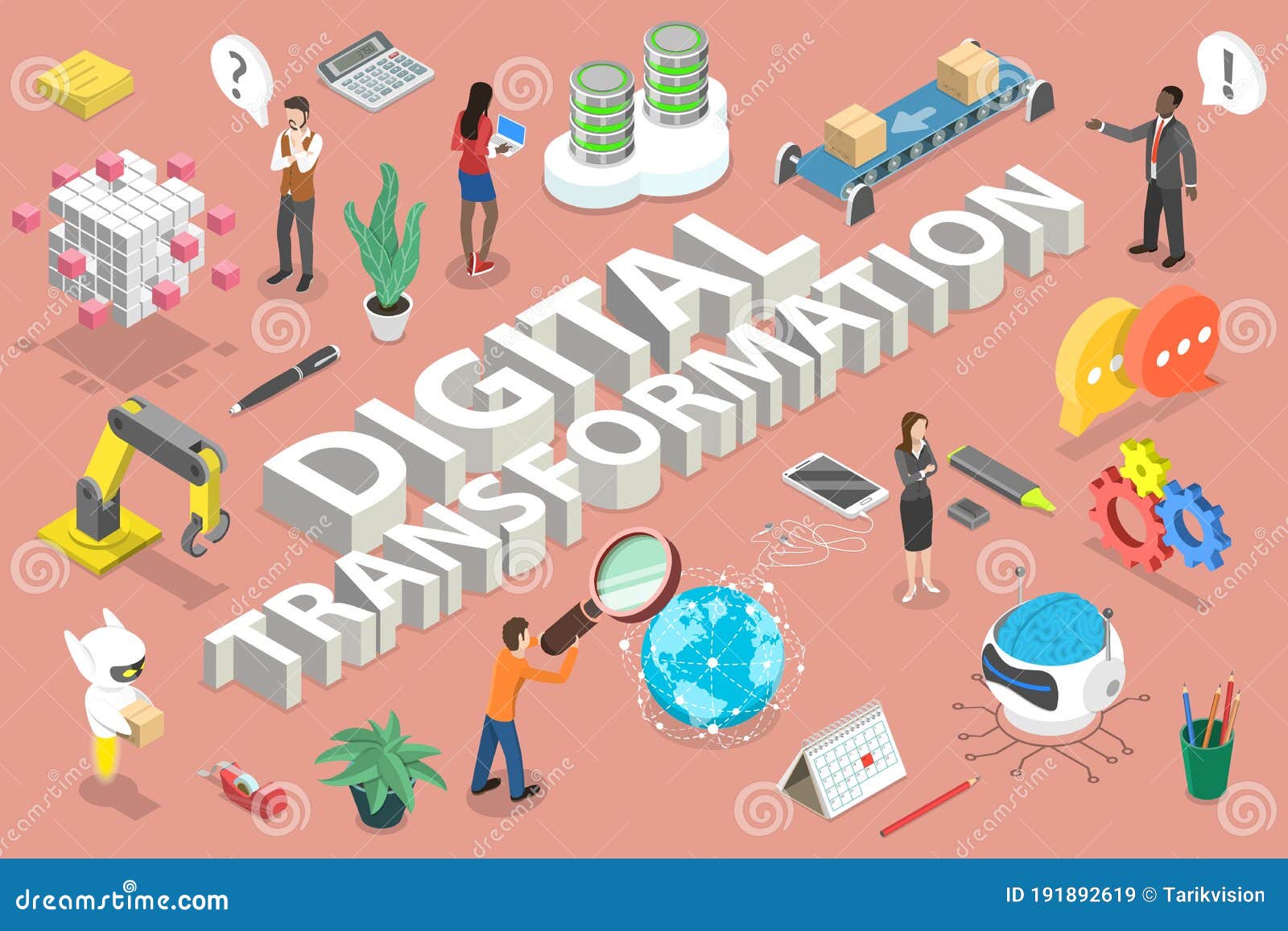 Download 3D Isometric Flat Vector Conceptual Illustration Of ...
