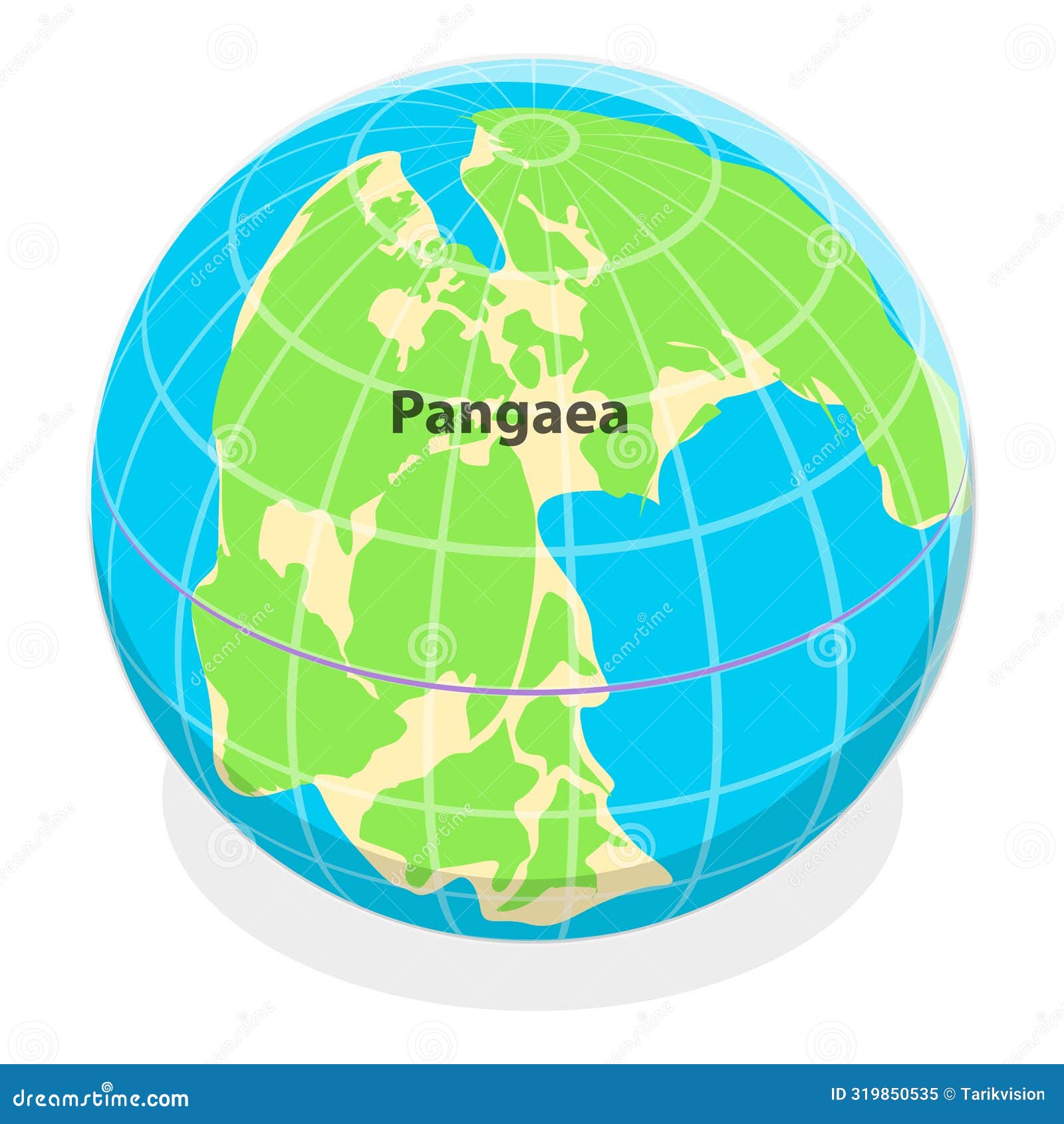 3d-isometric-flat-vector-illustration-of-paleozoic-and-mesozoic-eras