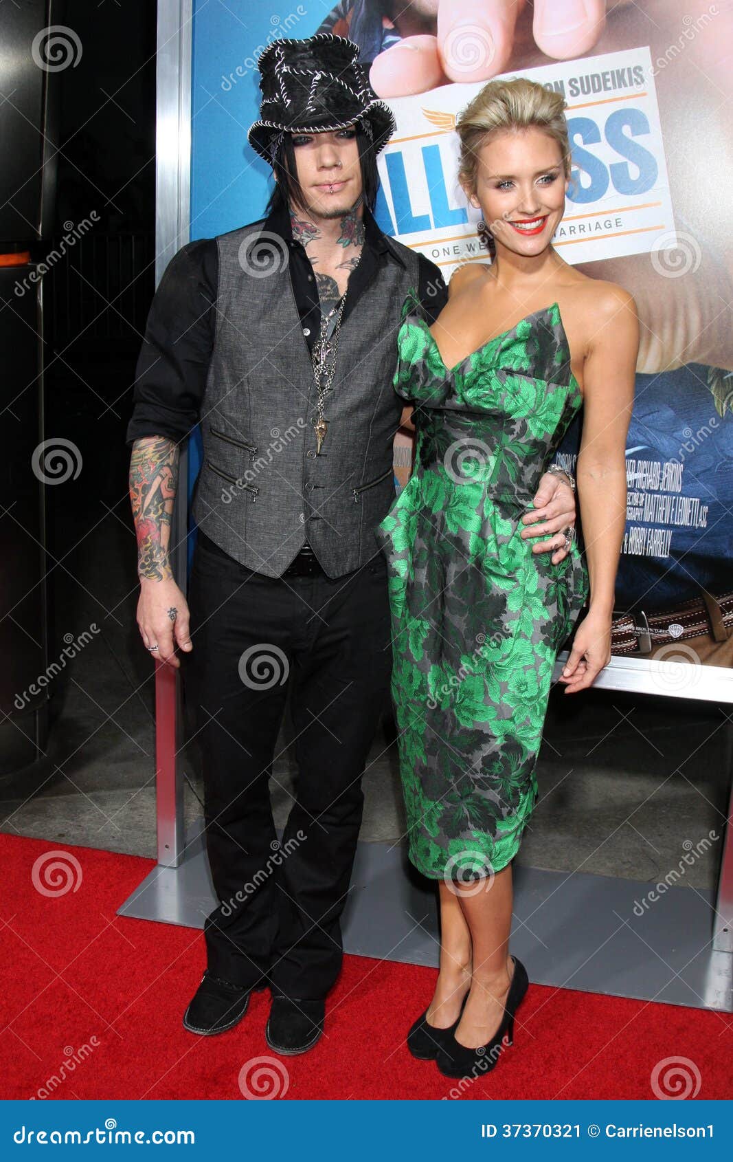 D J Ashba Dj Ashba Nicky Whelan Redaktionelles Foto Bild Von Angeles Februar 37370321