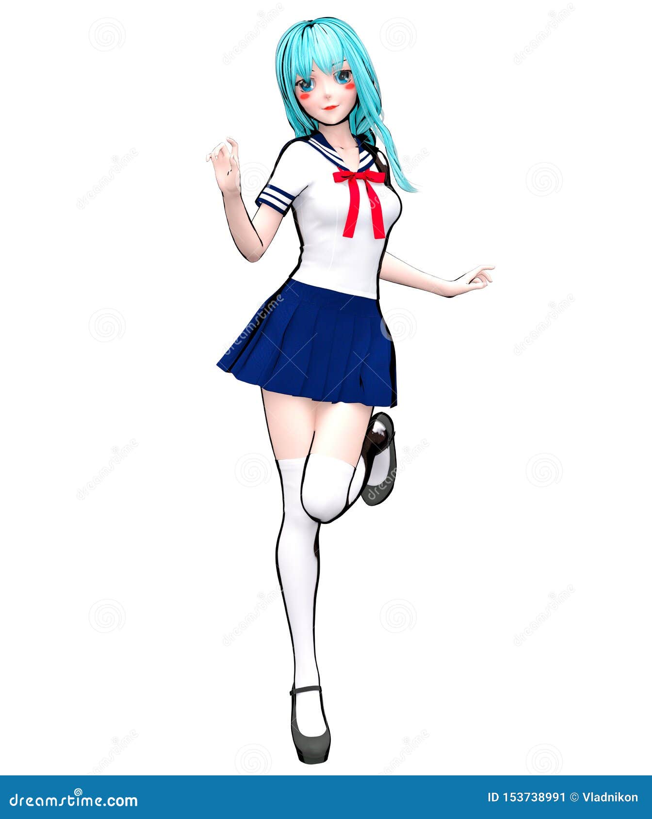 3D Japanese Anime Schoolgirl Stock Illustration - Illustration of hair, popsocket: 153738991 3D Japanese Anime Schoolgirl Stock Illustration - Illustration of hair, popsocket: 153738991