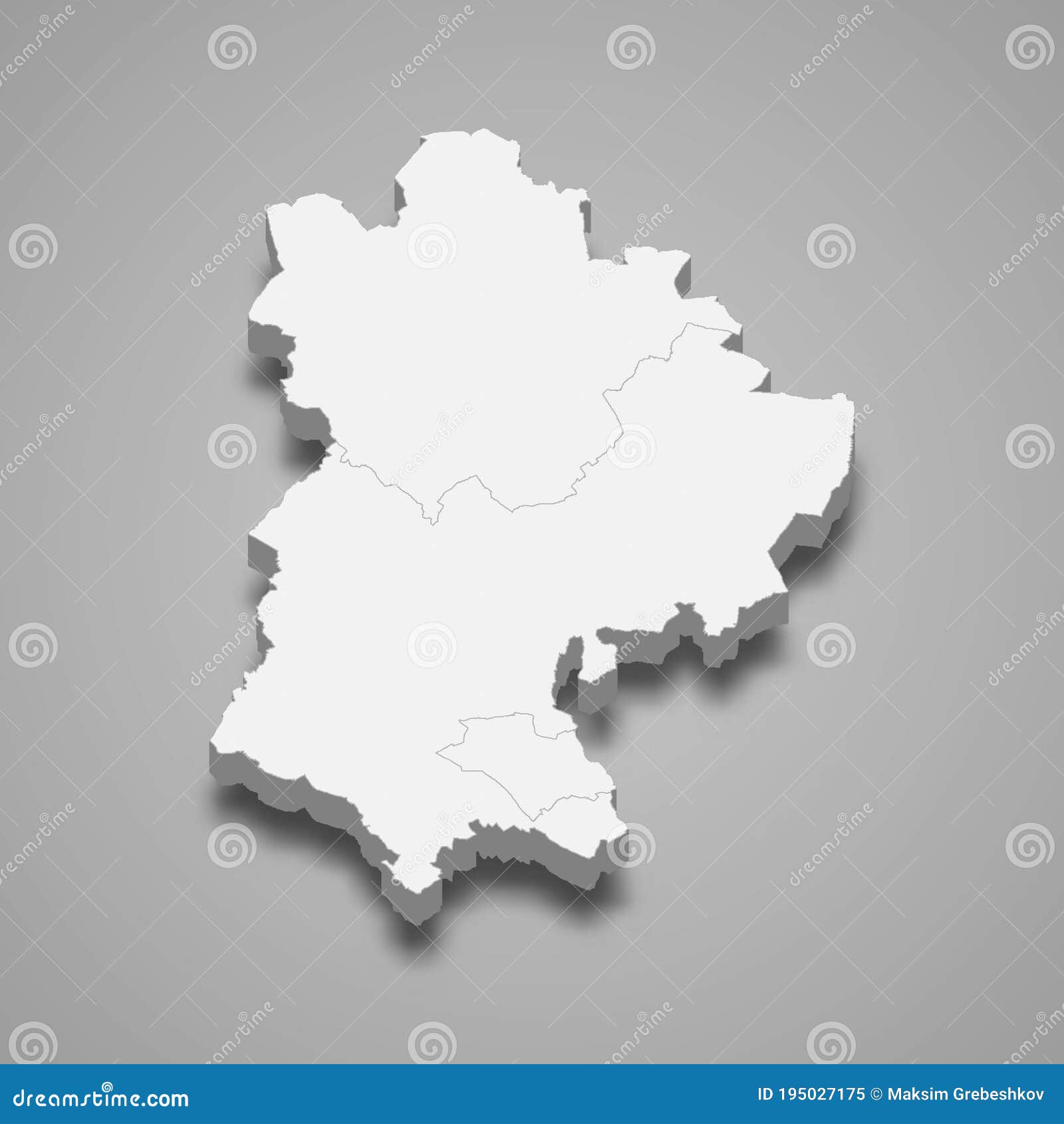 3d map of bedfordshire is a ceremonial county of england