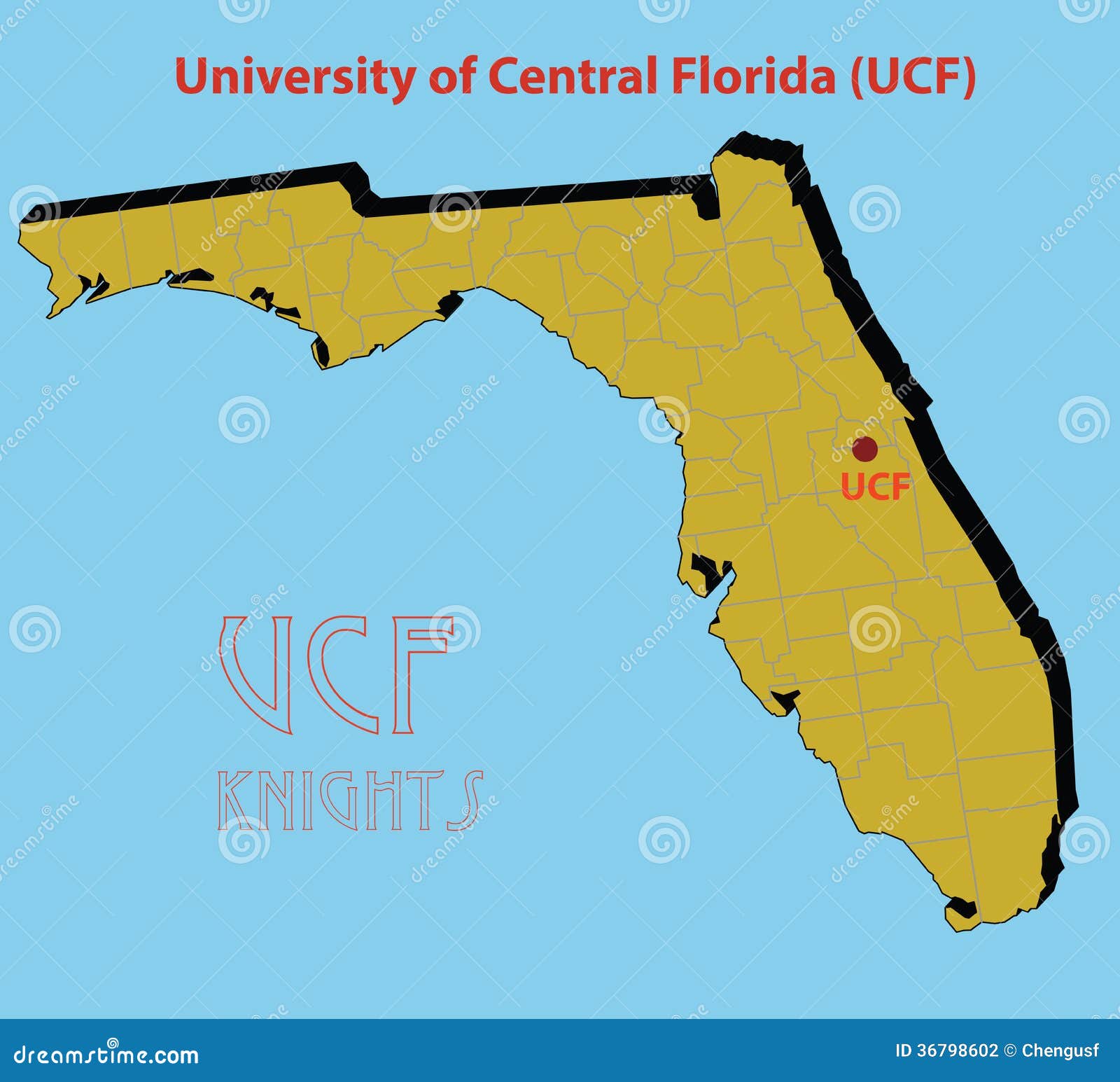 University Florida Stock Illustrations – 14 University Florida 