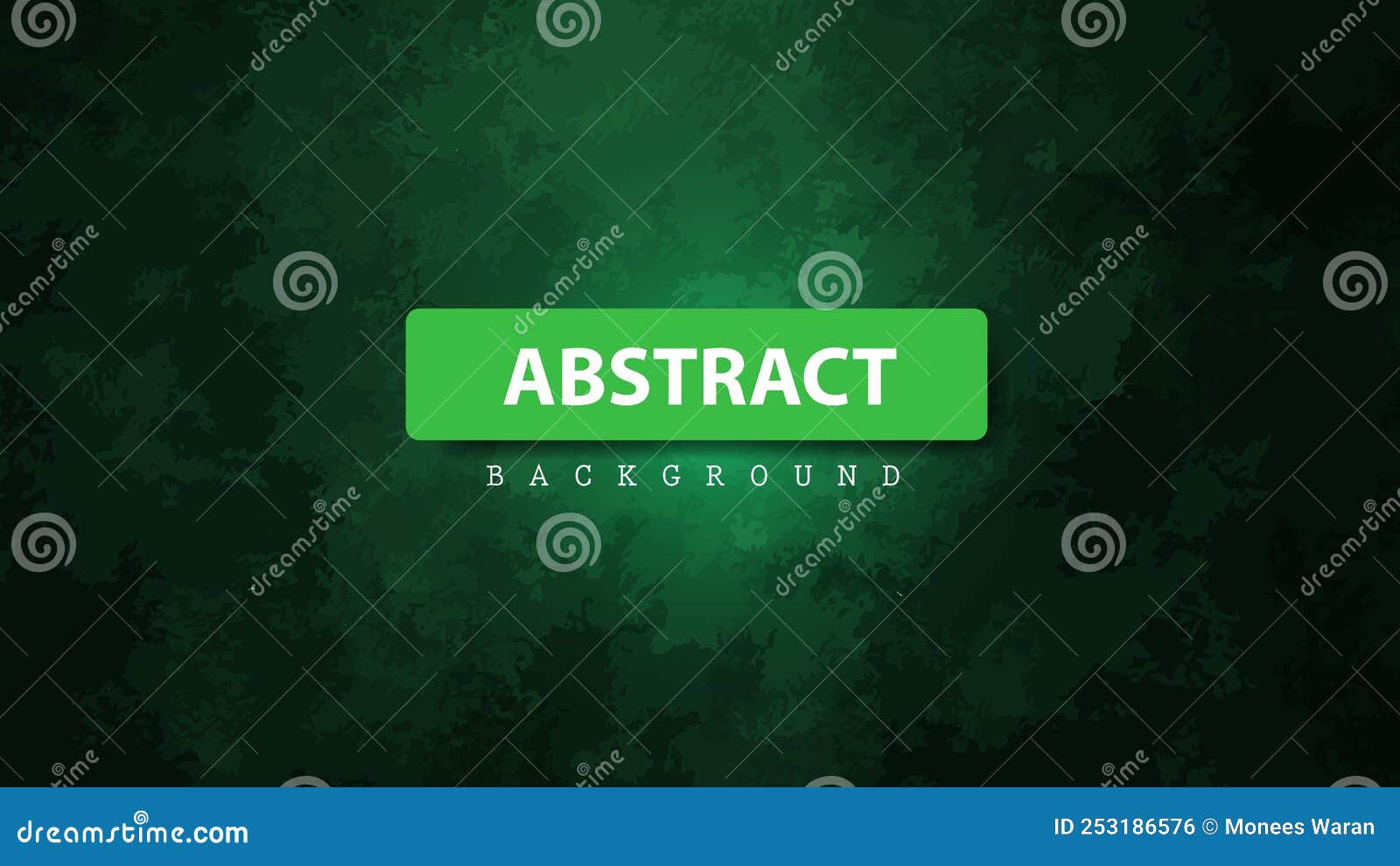 3D Modern Abstract Green Chalkboard Wall Background. Banner, Poster