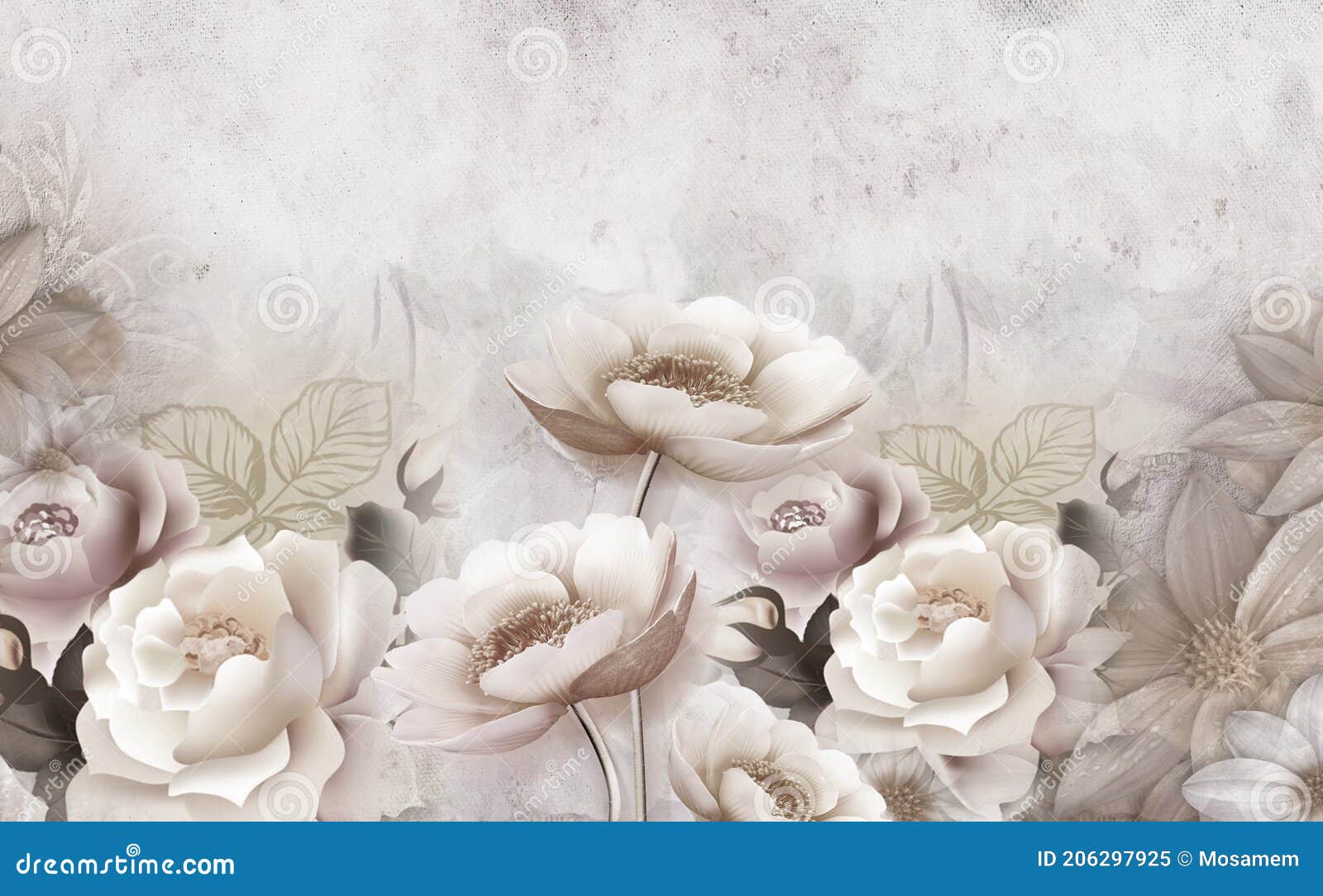 Flower Design beige Vintage Background Pattern Floral HD wallpaper Wallpaperbetter