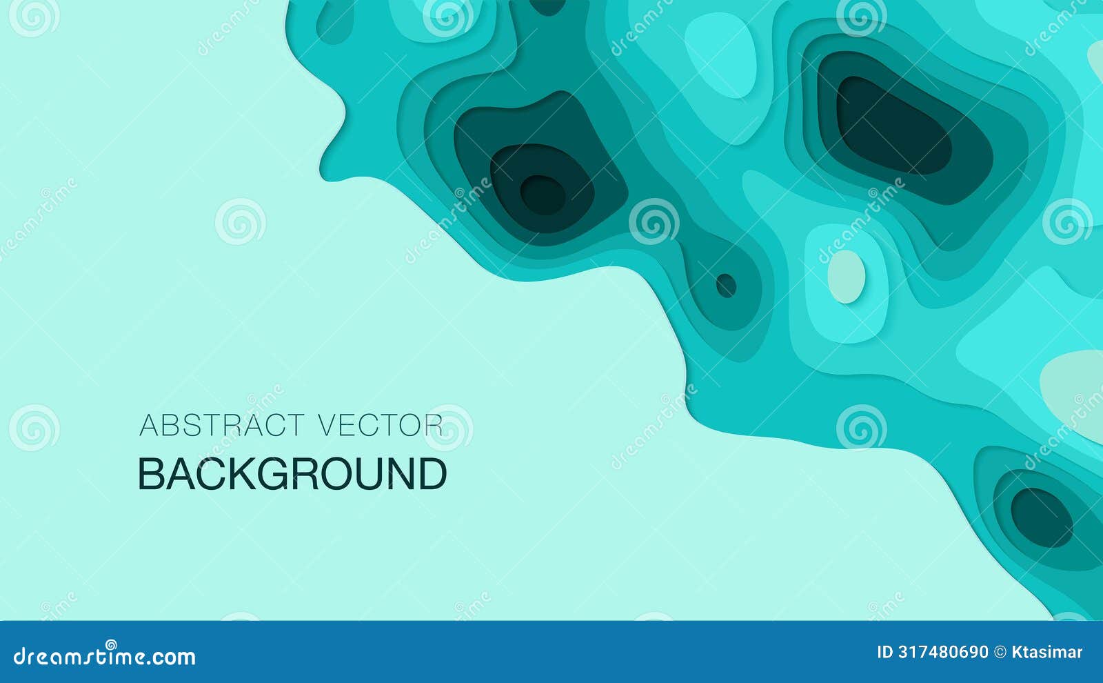 3d papaer cut s abstract backgroud