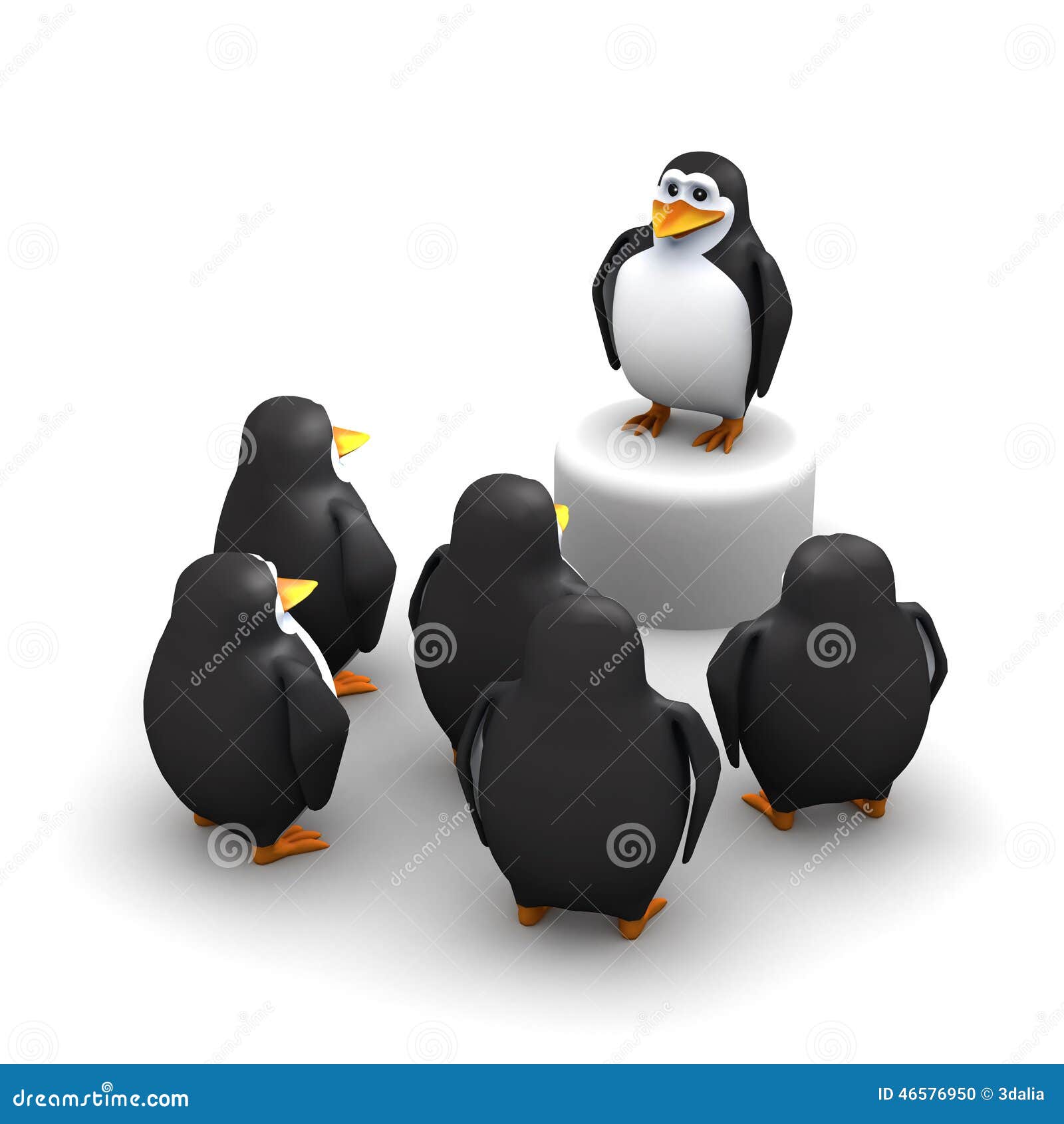 3d Penguins Stock Illustrations – 568 3d Penguins Stock Illustrations,  Vectors & Clipart - Dreamstime