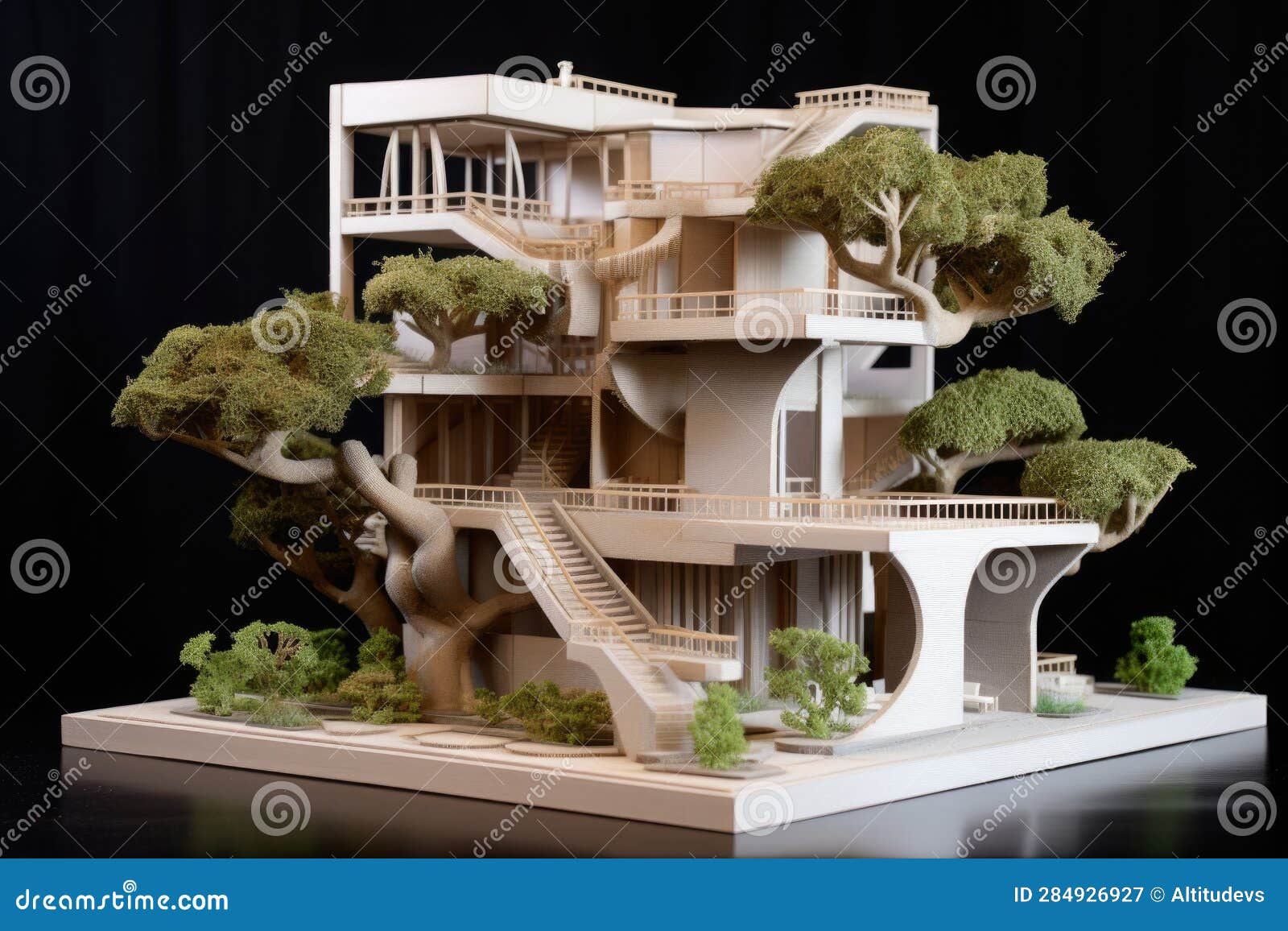 4d printed eco-friendly architecture model