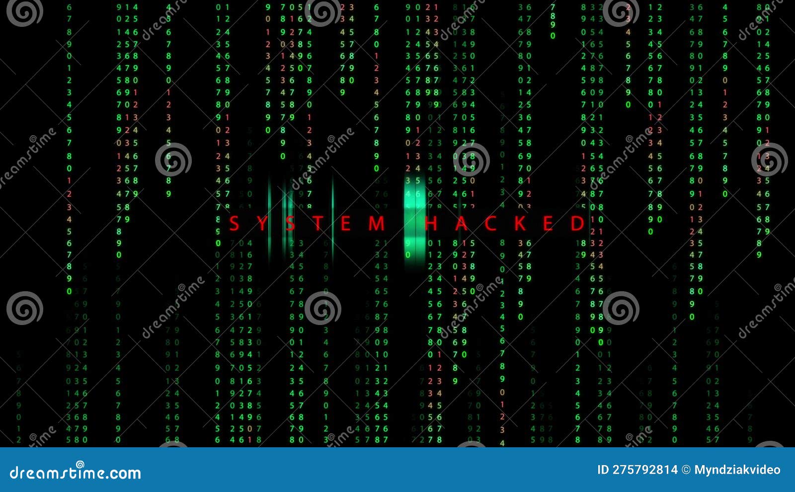 3D Programming Code Abstract Technology Background. Hacked Text, with ...