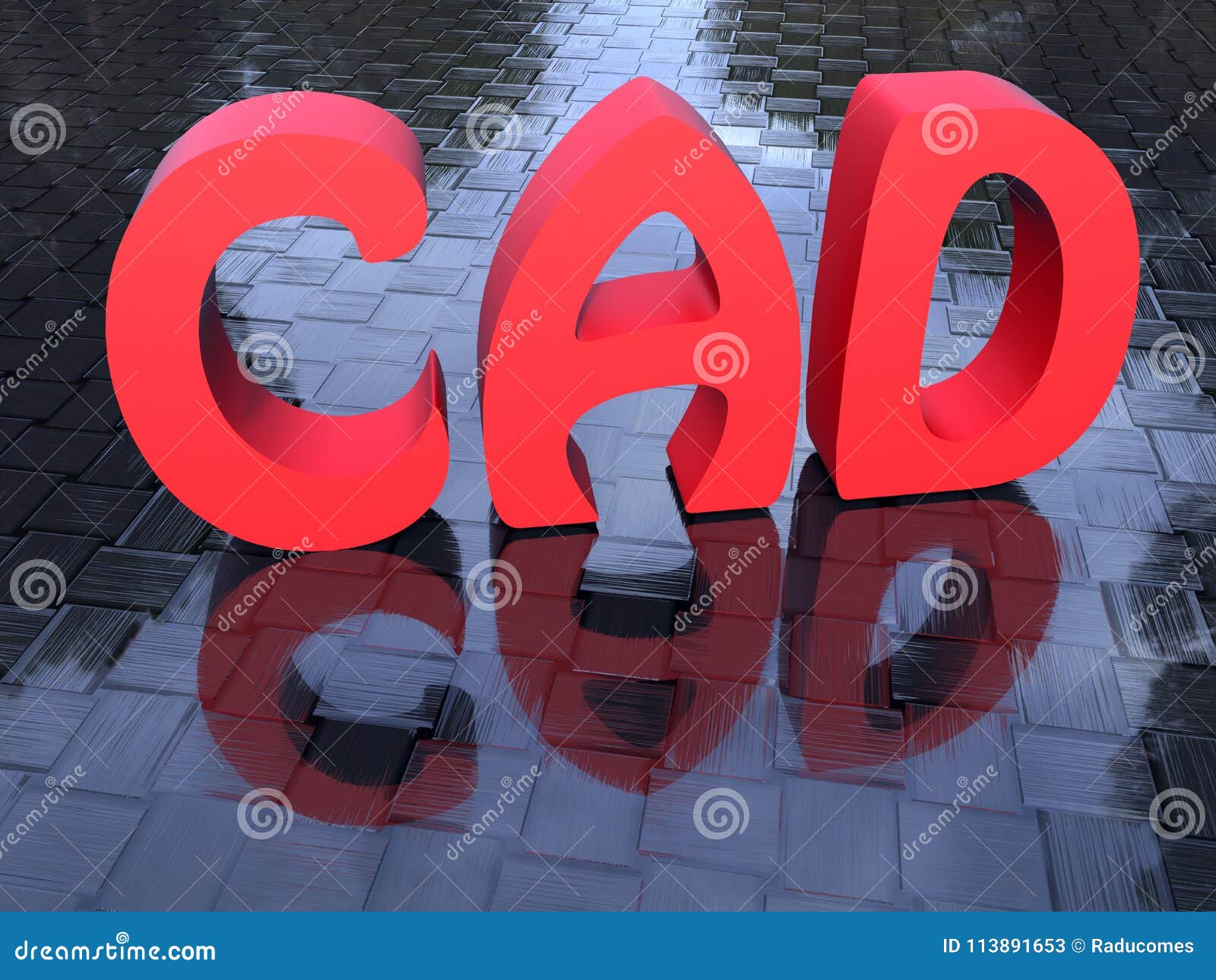 red cad - computer-aided 