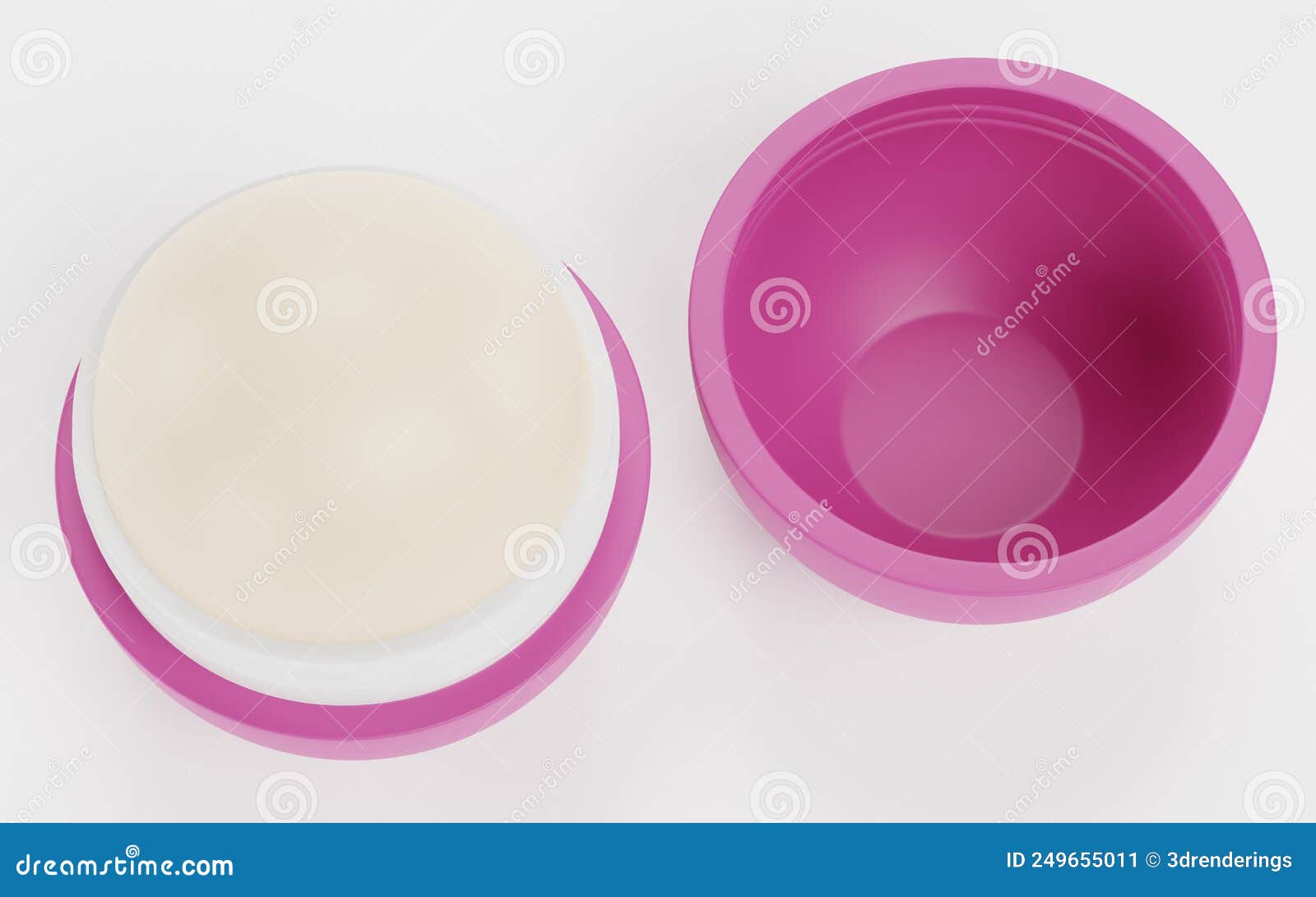 3D Render of Lip Balm stock illustration. Illustration of purse 249655011