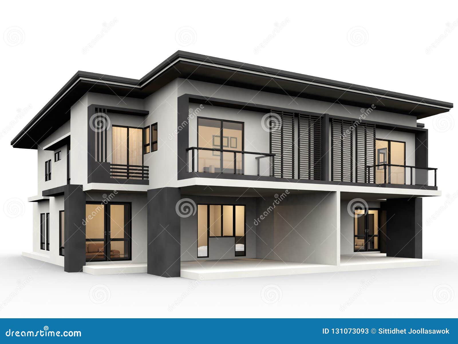 iModerni iHousei 3d iRenderingi Luxury Style Isolated On White iModerni iHousei 3d iRenderingi Luxury Style Isolated On White