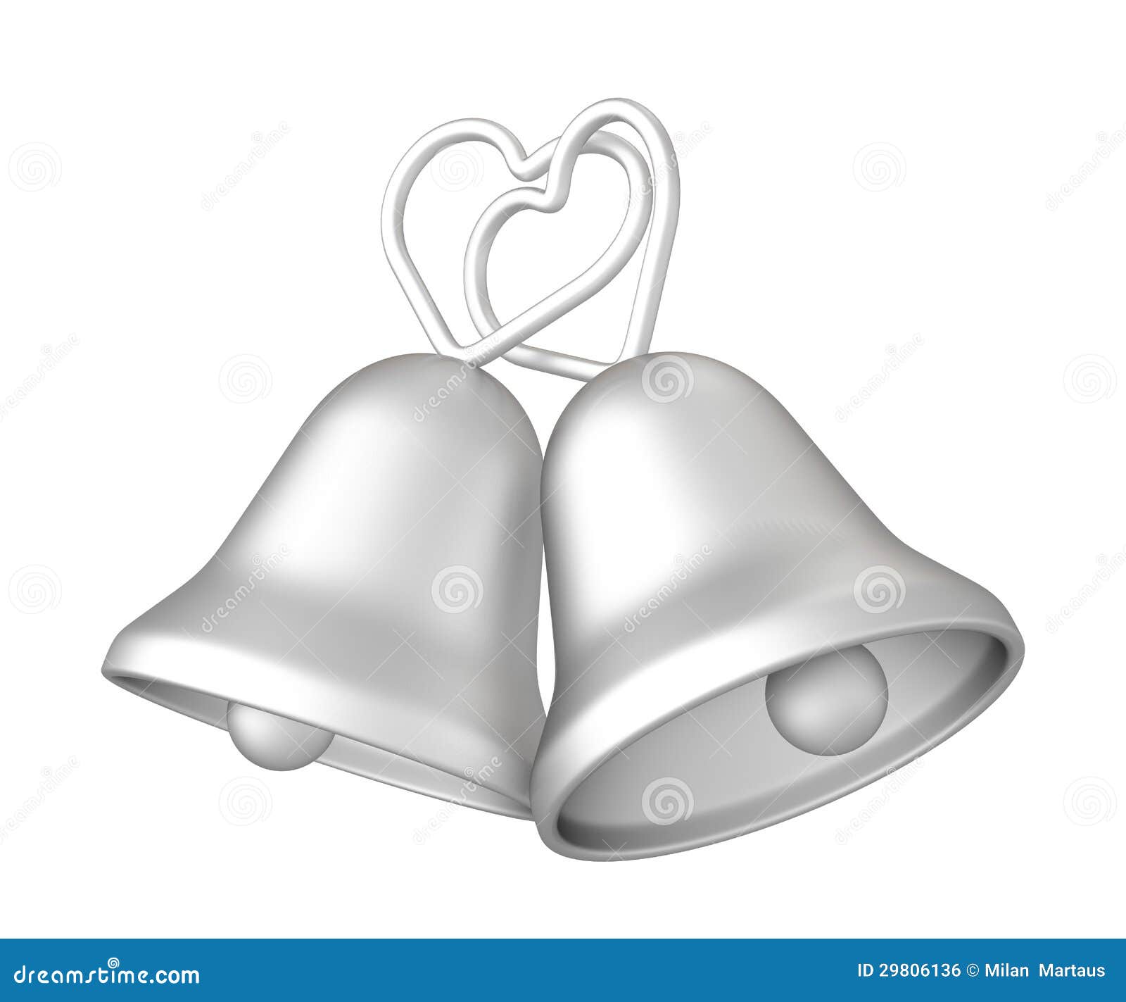 Random Ramblings - Page 10 D-rendered-silver-wedding-bells-isolated-white-background-29806136