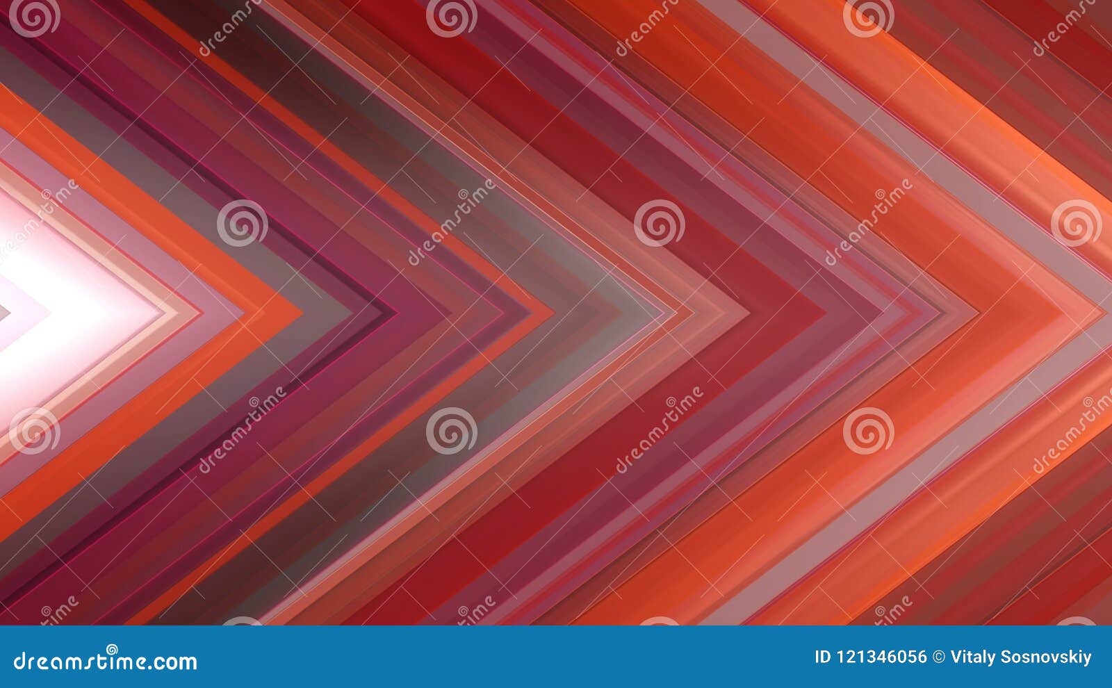 3d Rendering of an Abstract Angular Composition Consisting of Panels