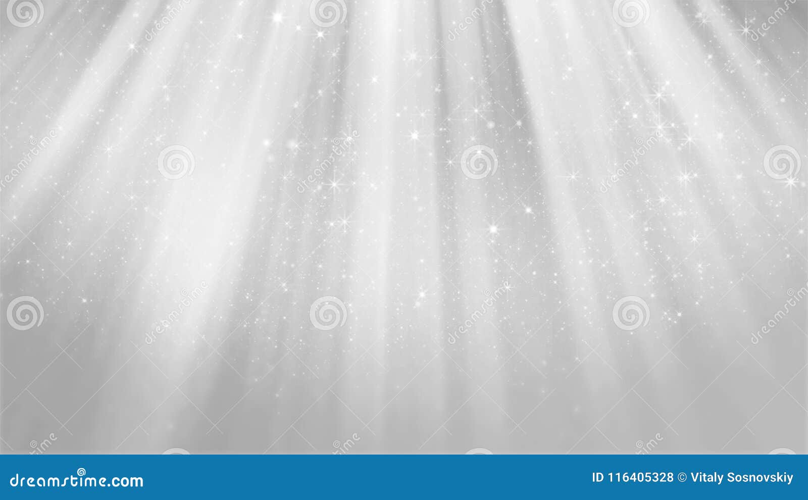 3D Rendering Of Abstract Shiny Silver Background Stock Illustration