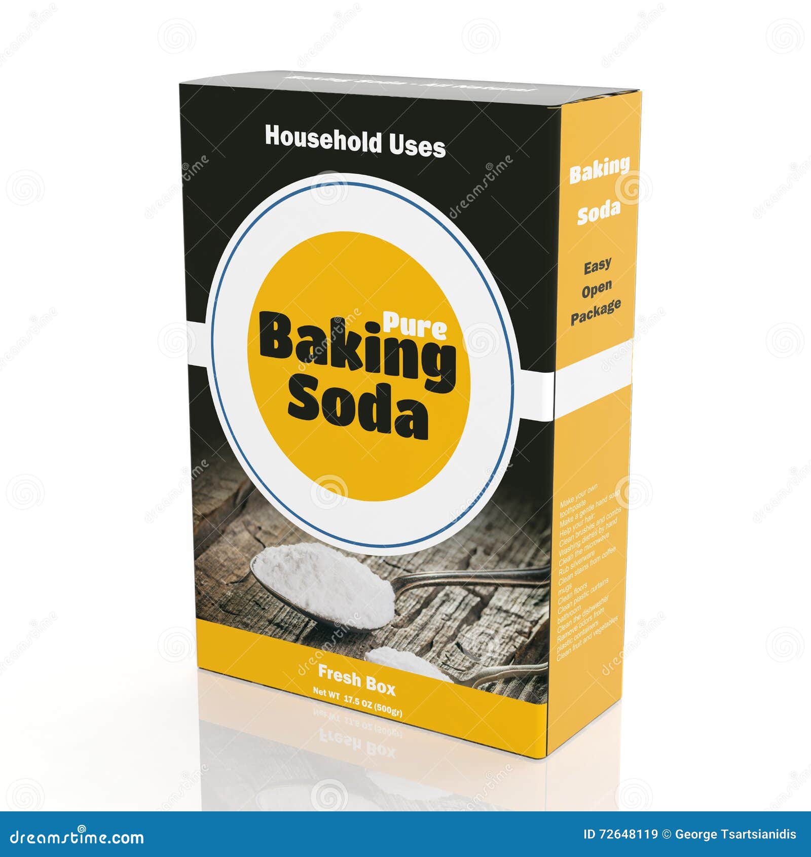 Baking Soda Icon. Trendy Baking Soda Logo Concept On White Background