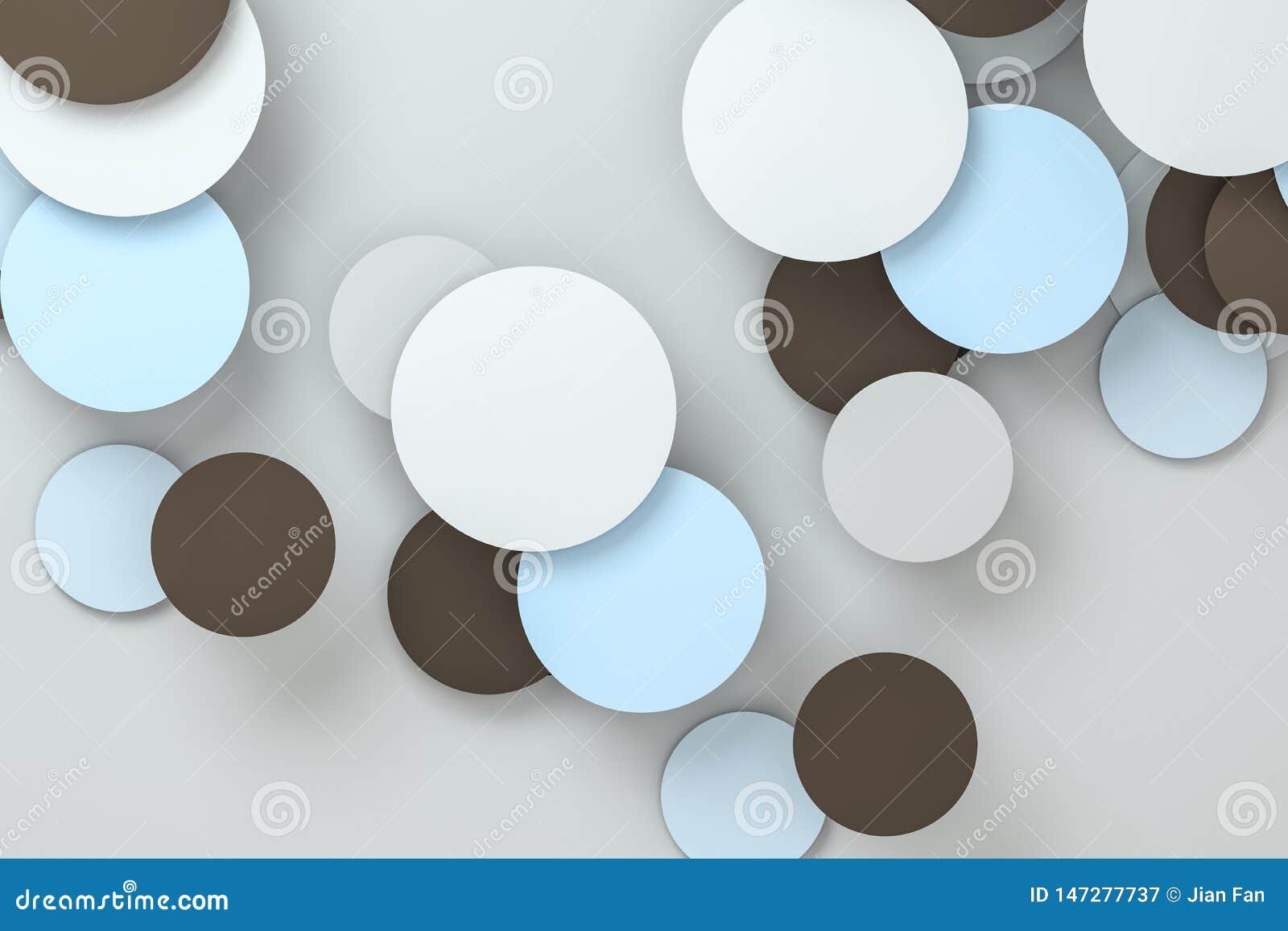 Download 3d Rendering, Circle Frame Card Template Stock ...