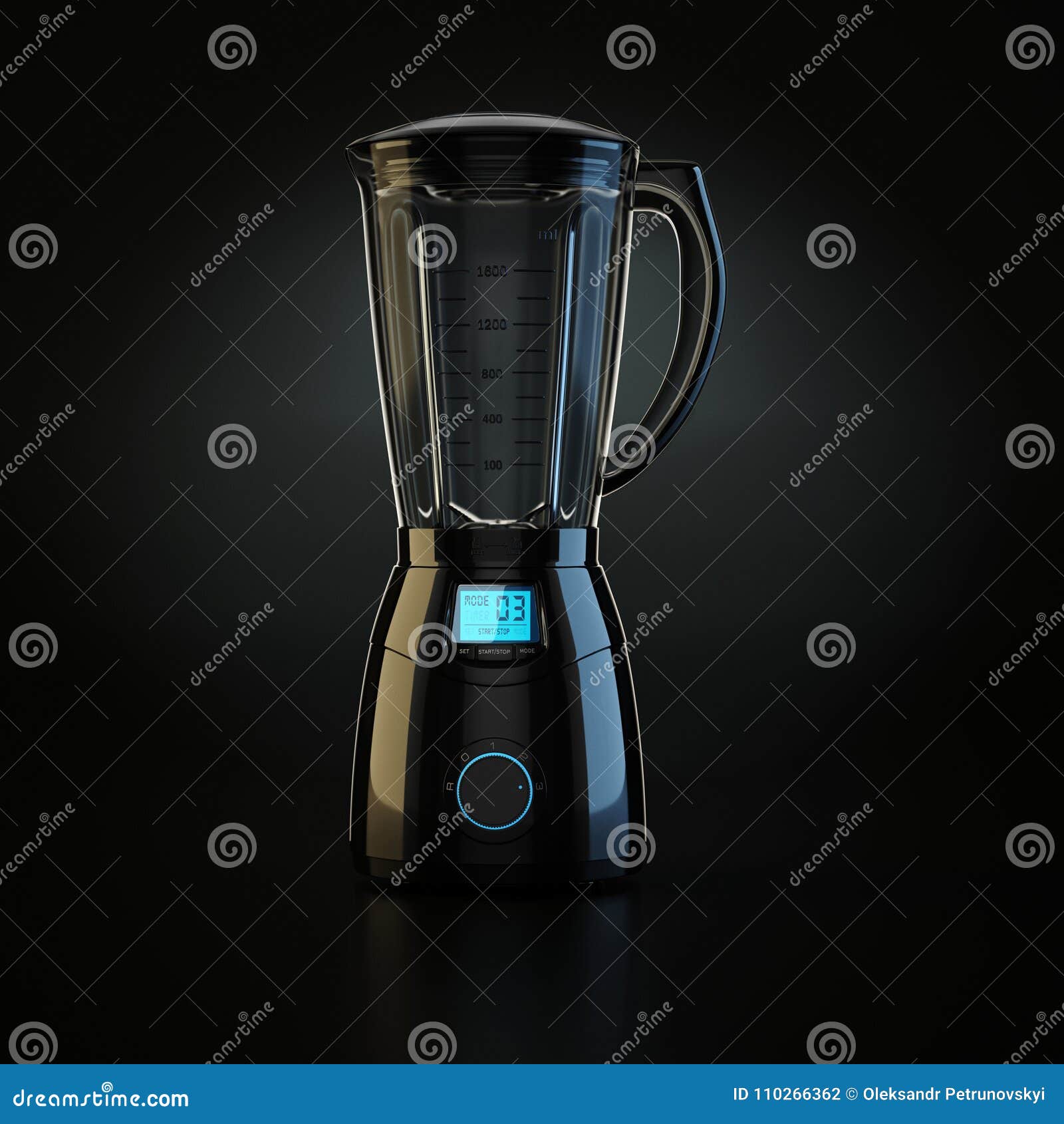 3D Rendering Electric Blender Stock Illustration Illustration of