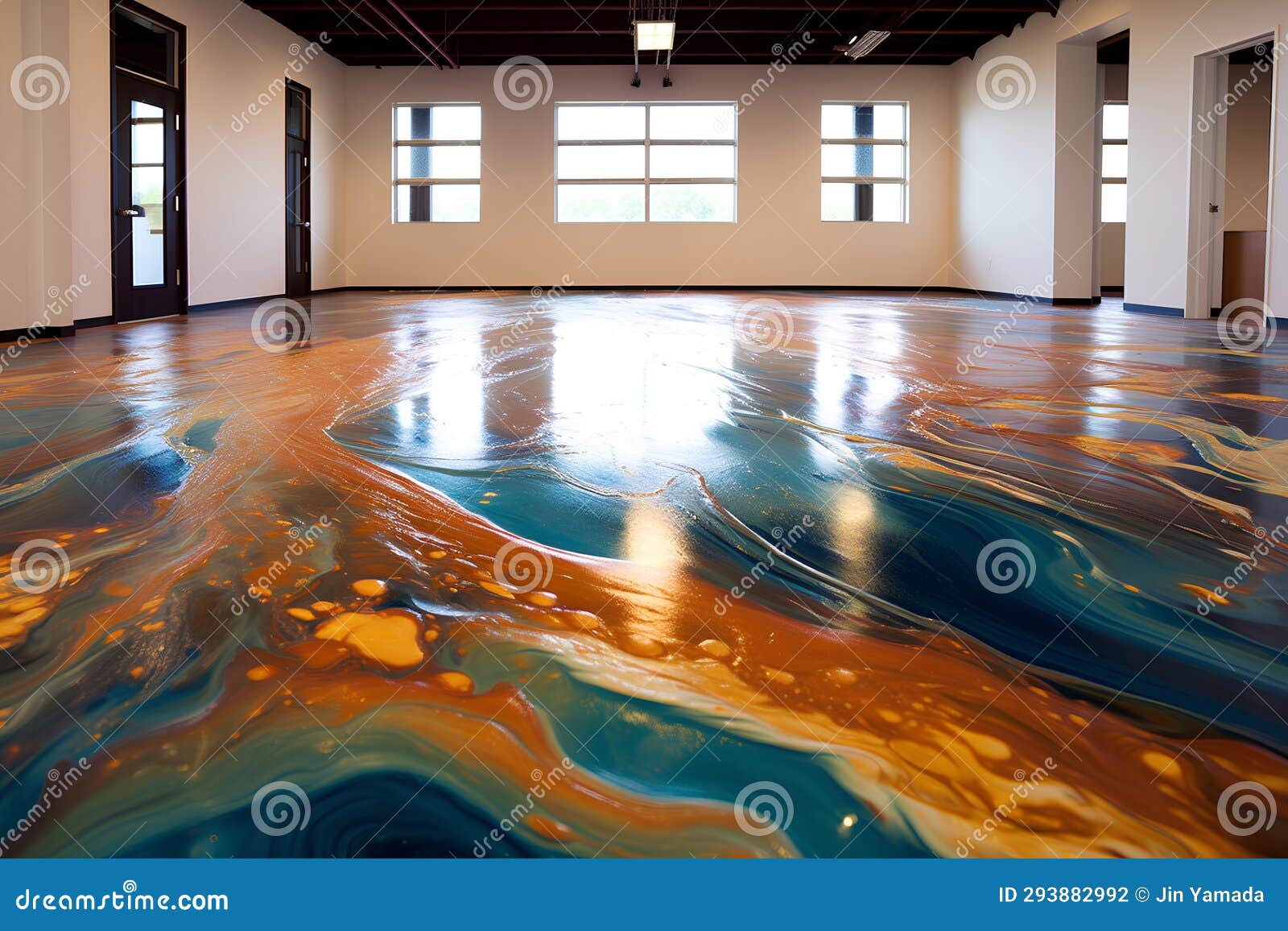 Epoxy Floor White Stock Illustrations – 270 Epoxy Floor White Stock  Illustrations, Vectors & Clipart - Dreamstime