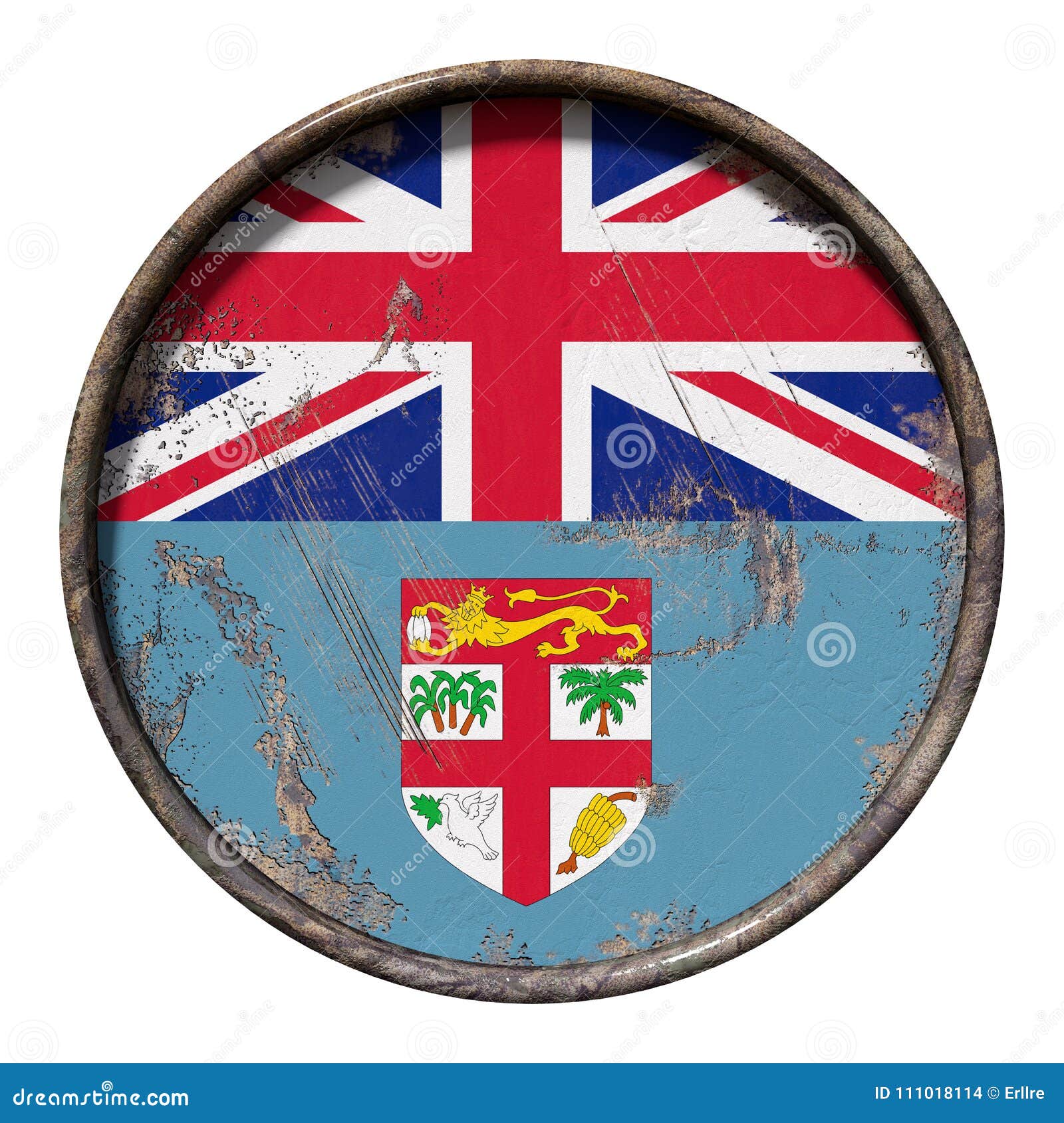 old fidji flag