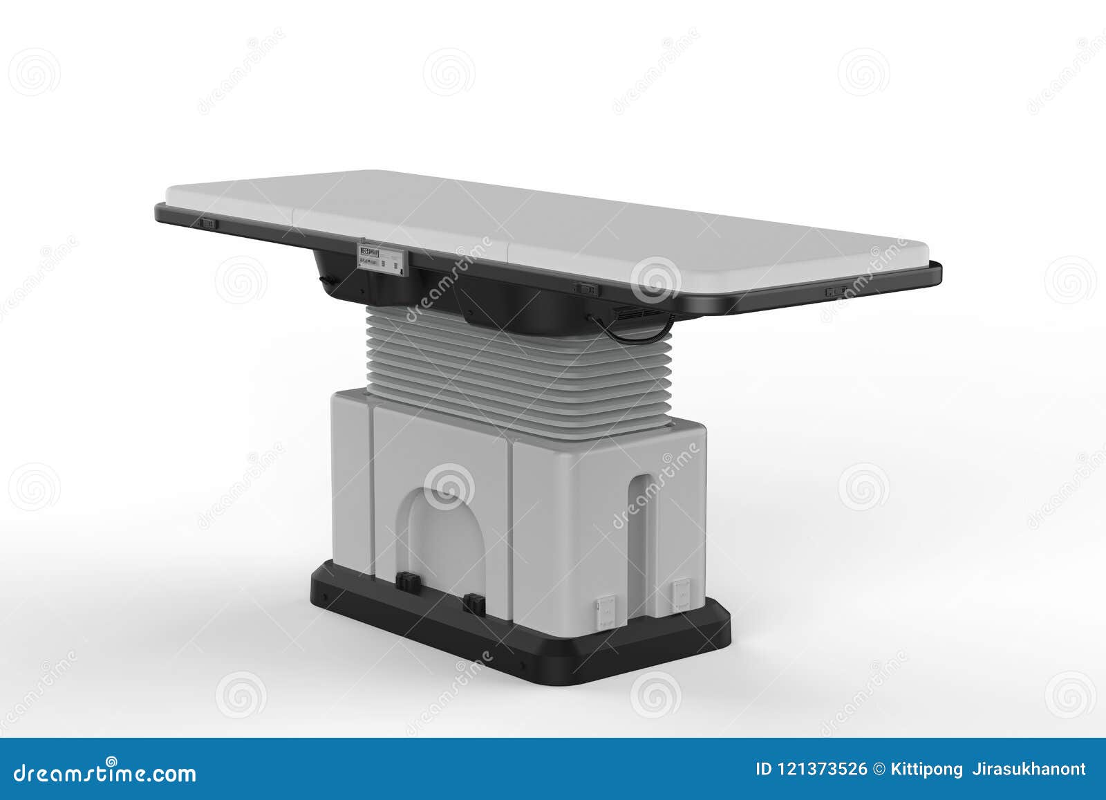 Xray Gurney Or Surgery Bed Stock Image 122527579