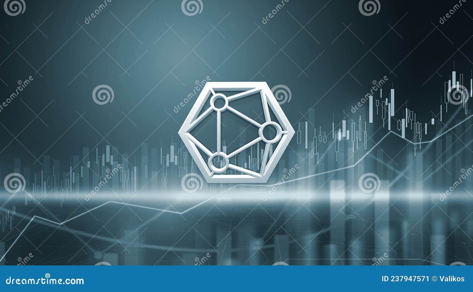 3d rendering hedera cryptocurrency coin on colorful background, cryptocurrency concept color art